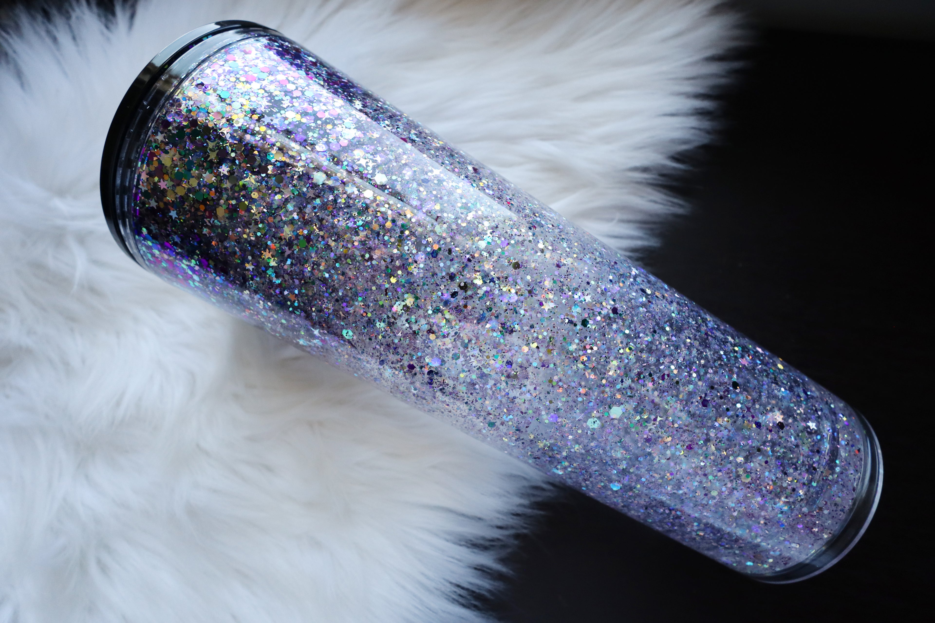 24oz Acrylic Snow Globe Tumbler - Spooky Xmas