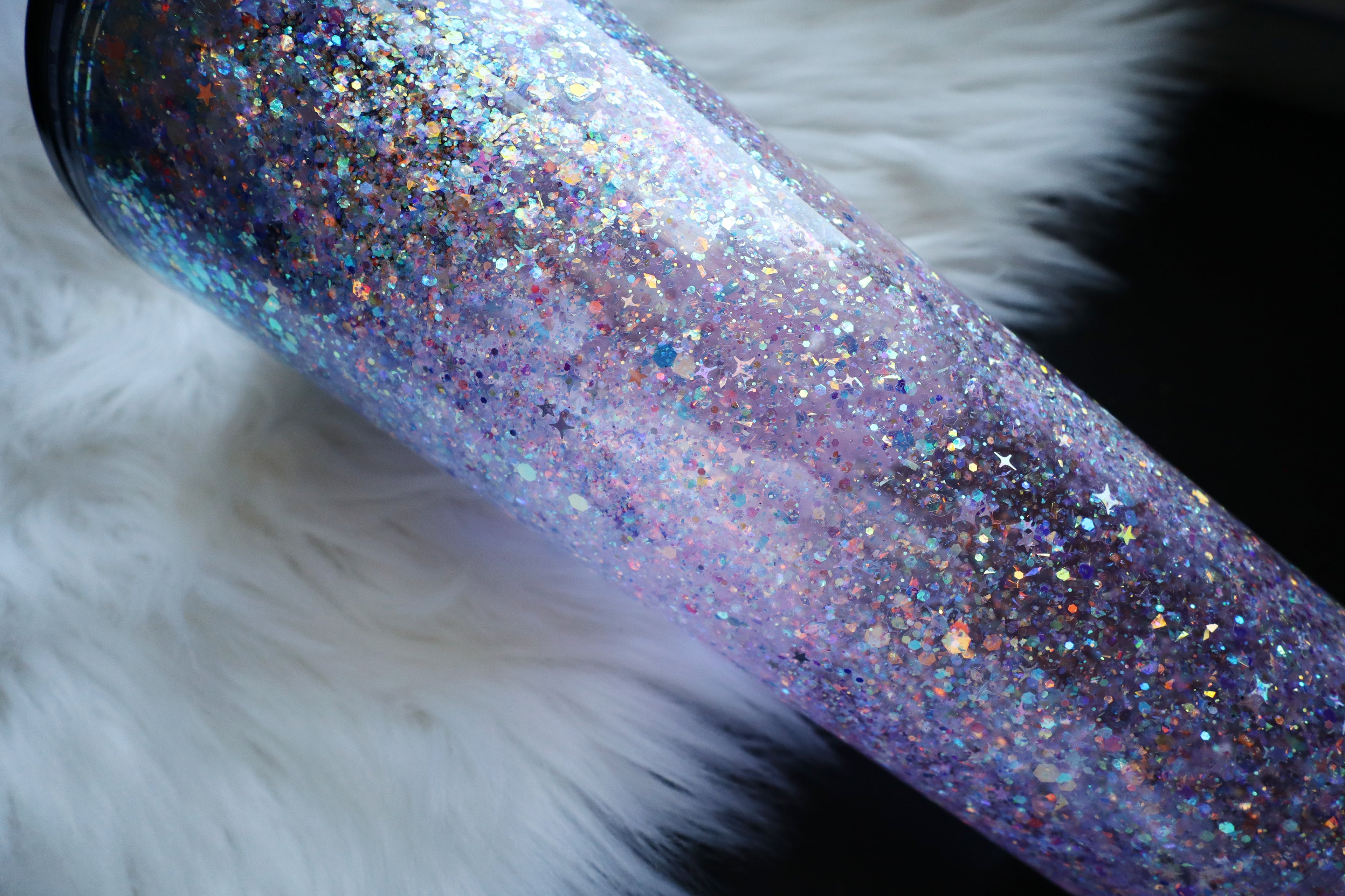 24oz Acrylic Snow Globe Tumbler - Broke / Bougie Skelly