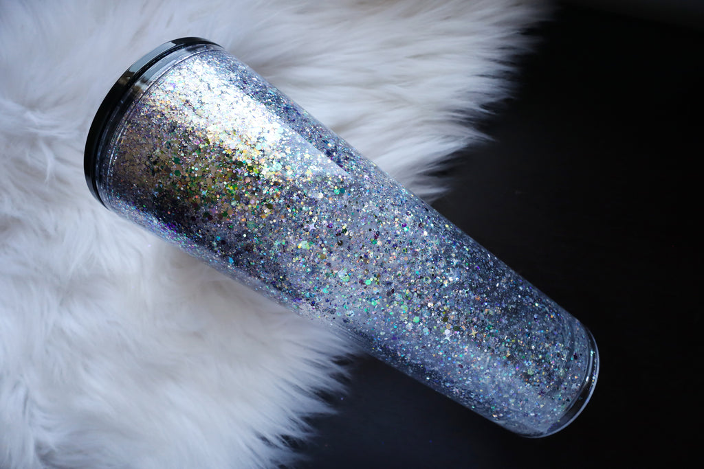 24oz Acrylic Snow Globe Tumbler - Halloween