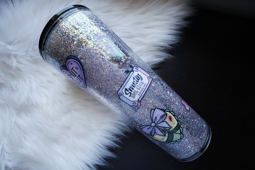 24oz Acrylic Snow Globe Tumbler - Smutty