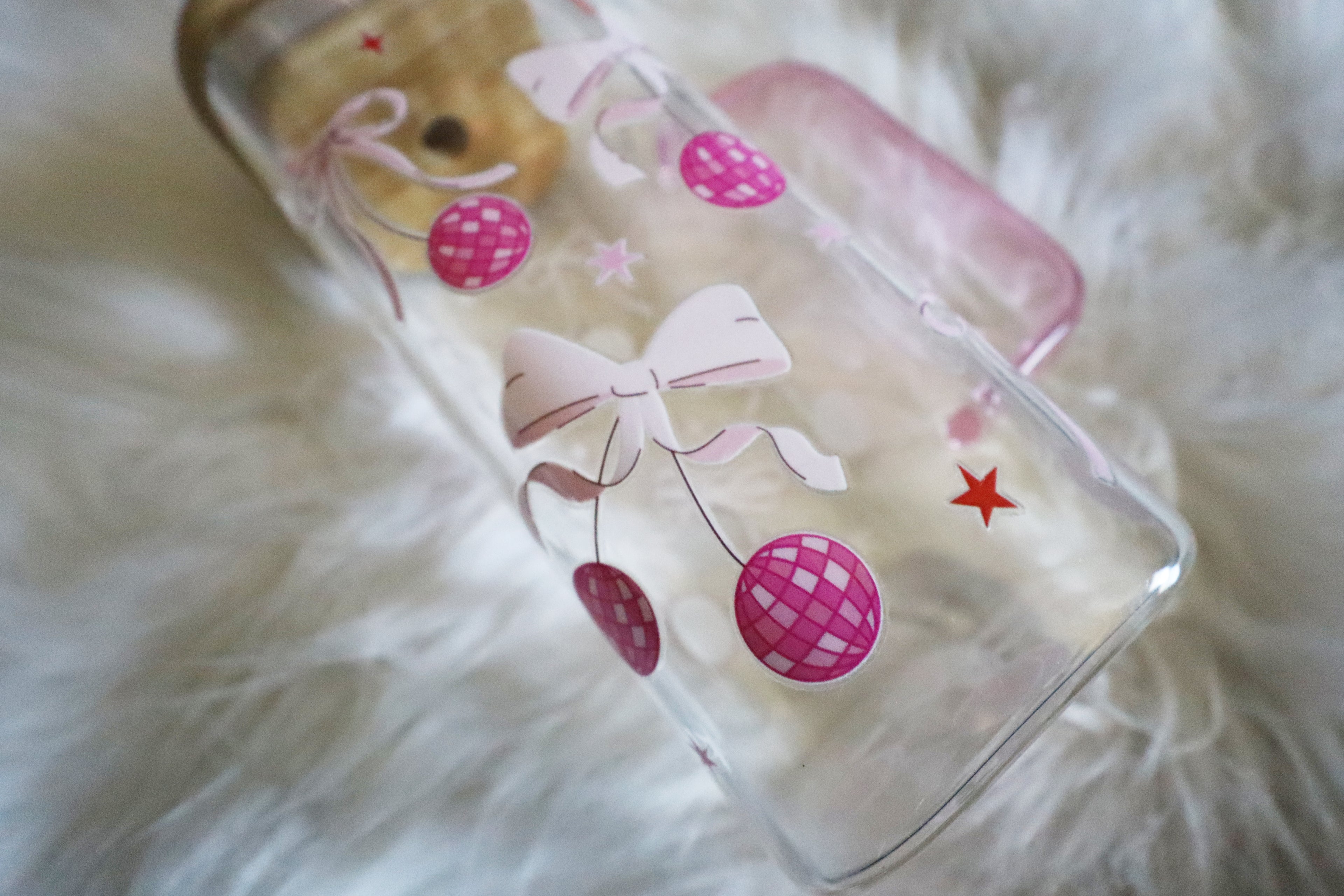 10oz Glass Mug - Cherries & Bows