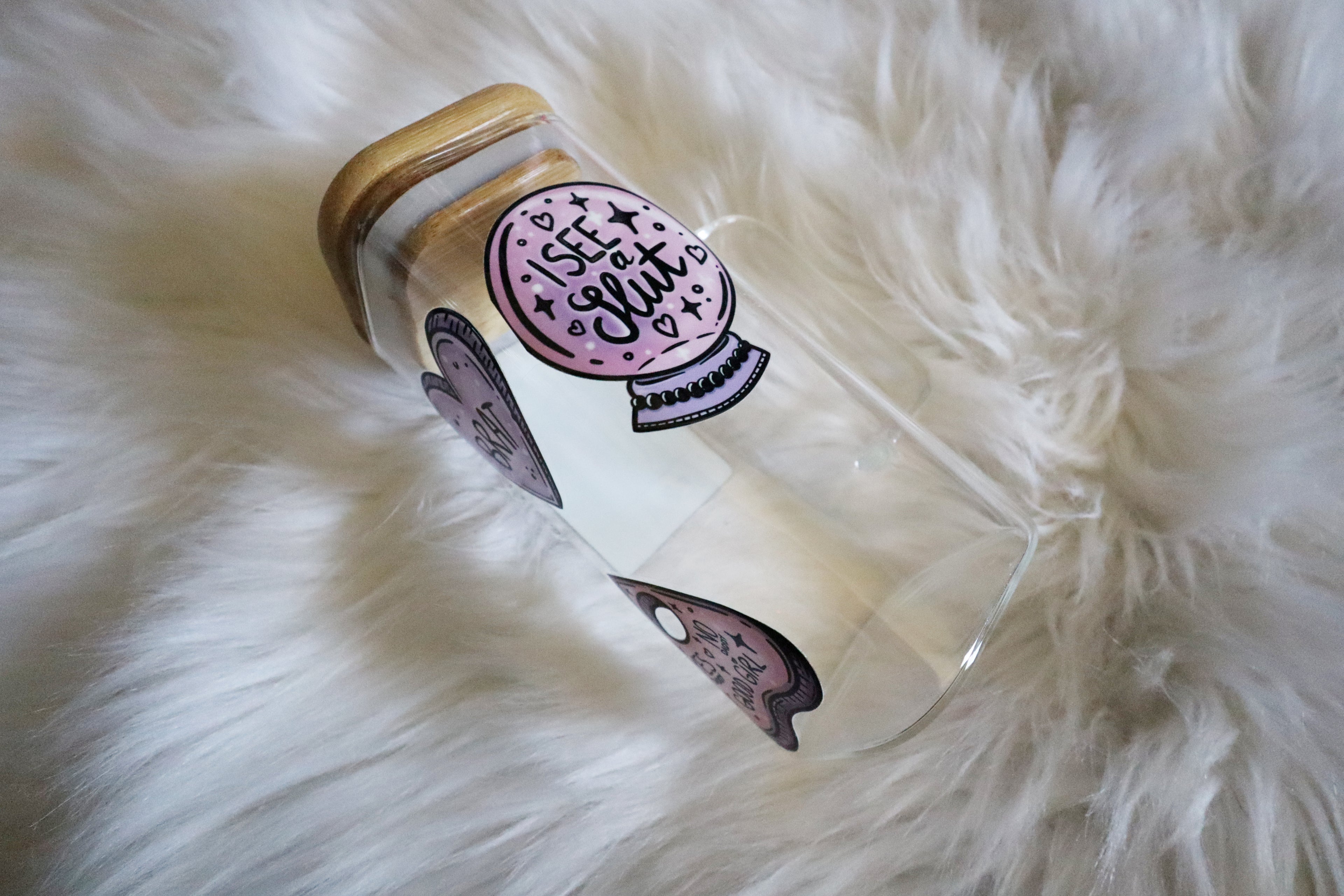 10oz Glass Mug - Smut