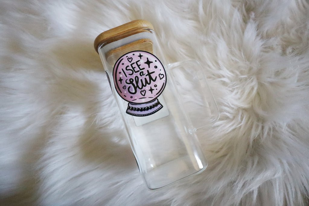 10oz Glass Mug - Smut