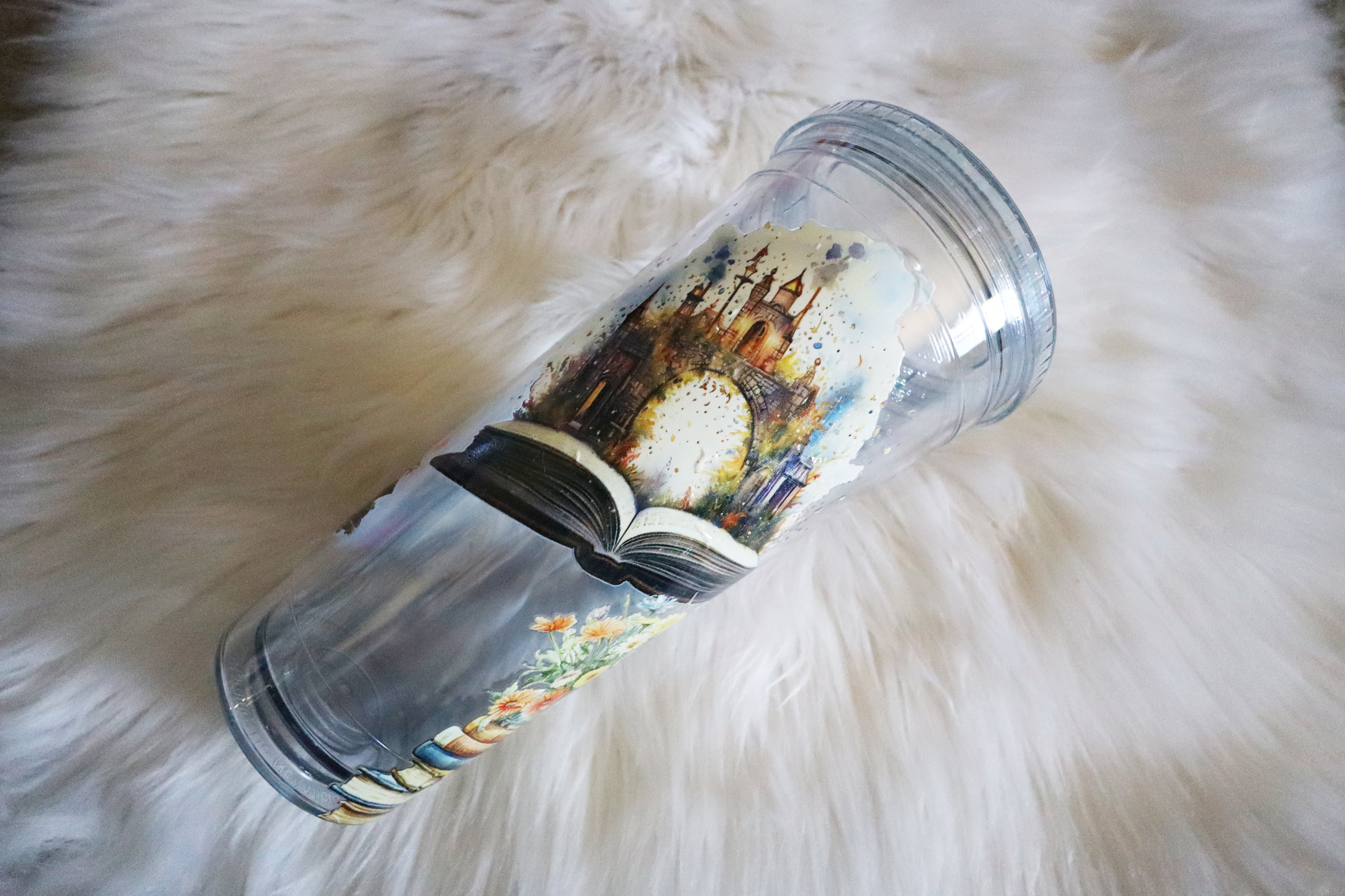 24oz Acrylic Tumbler - Bookish (Oops Tumbler)