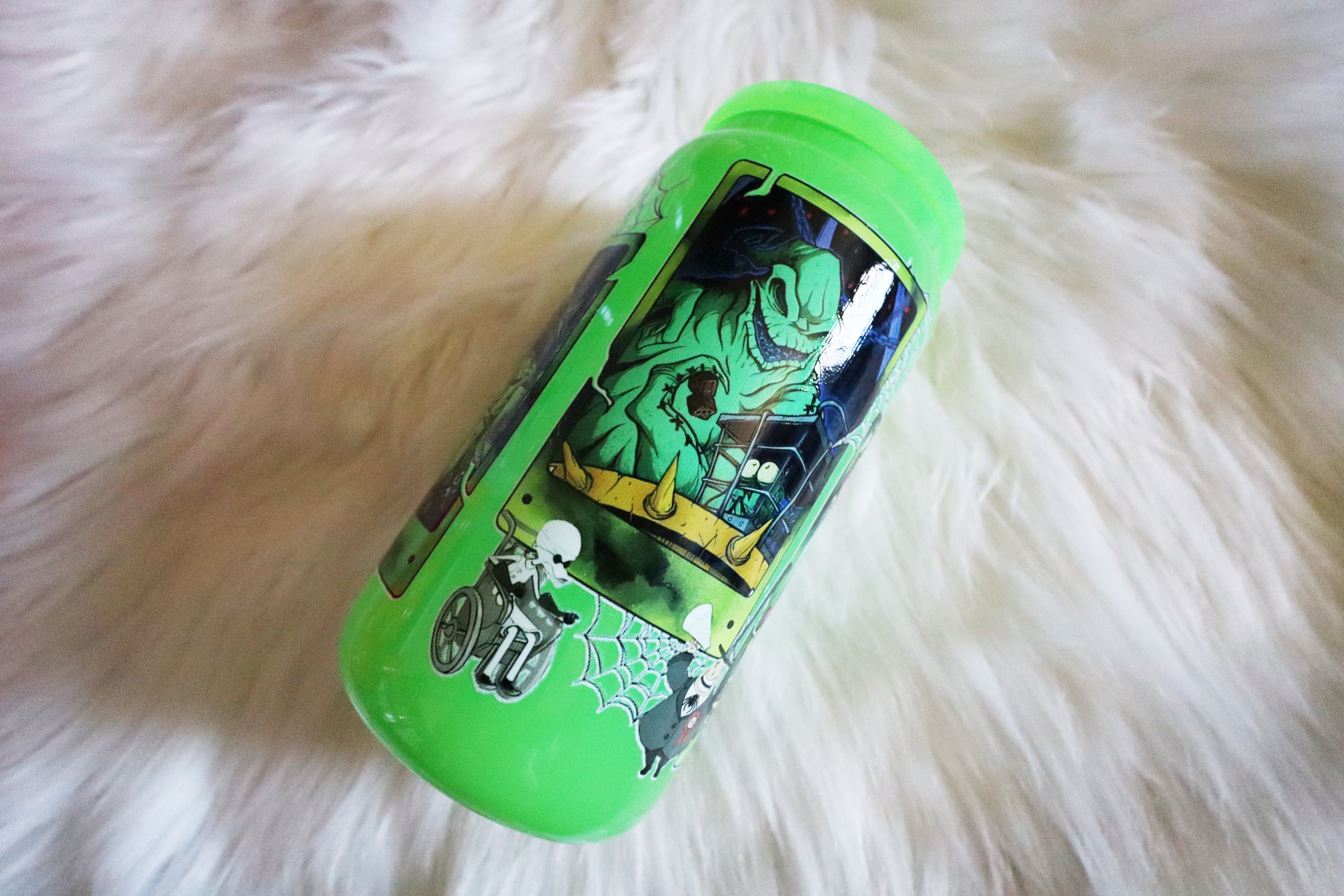 12oz Green Glass Can Tumbler - Green Monster