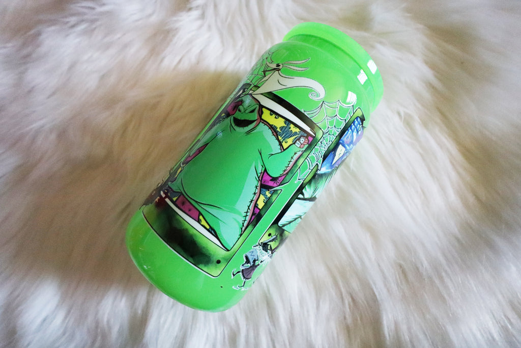 12oz Green Glass Can Tumbler - Green Monster
