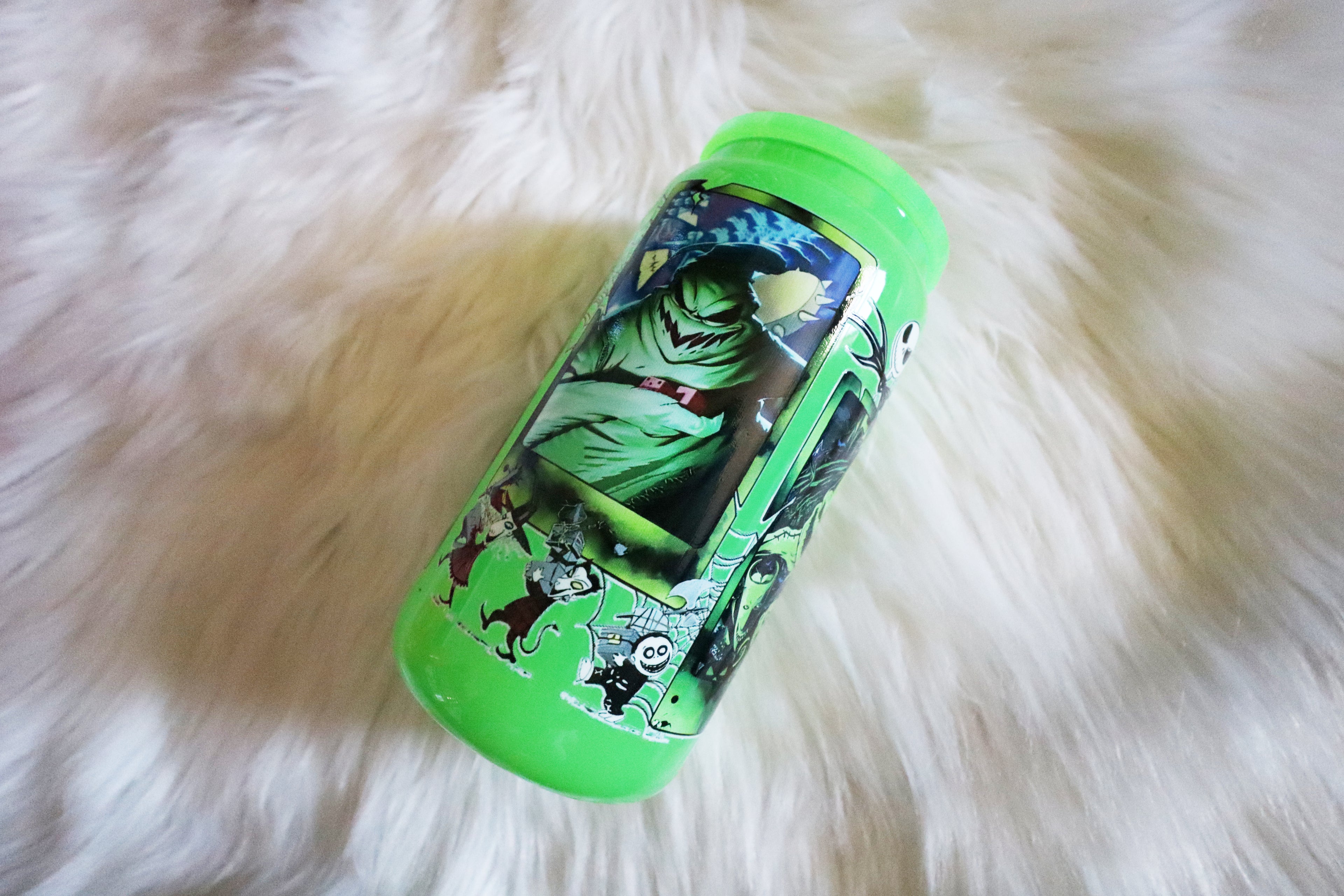 12oz Green Glass Can Tumbler - Green Monster