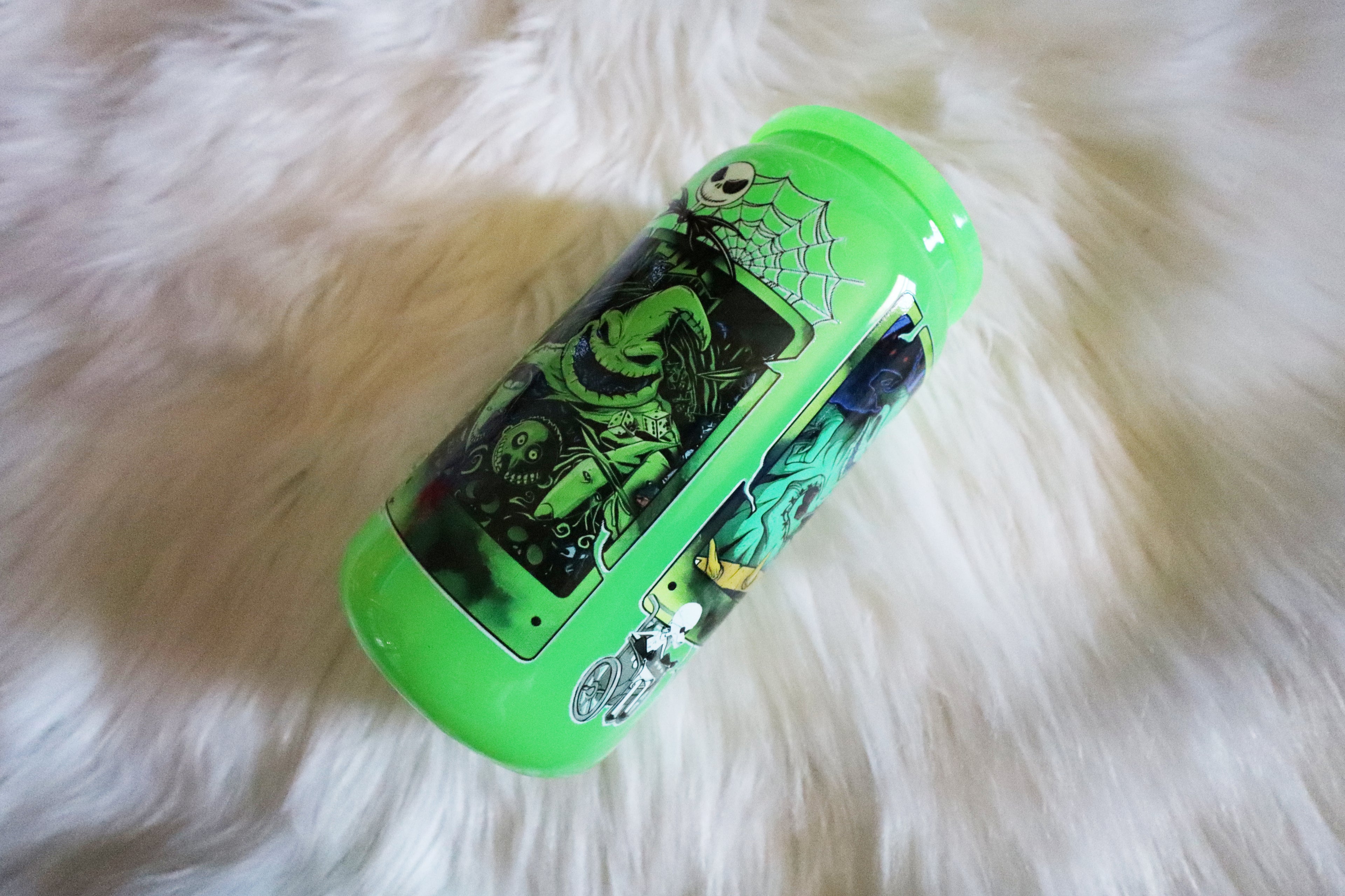 12oz Green Glass Can Tumbler - Green Monster