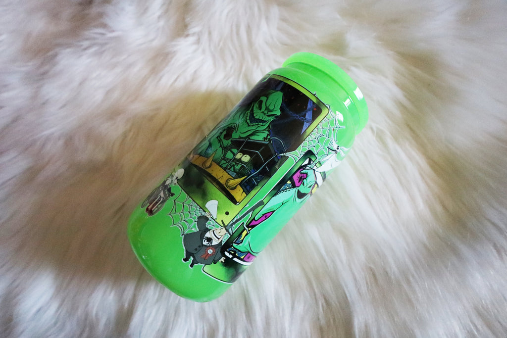 12oz Green Glass Can Tumbler - Green Monster