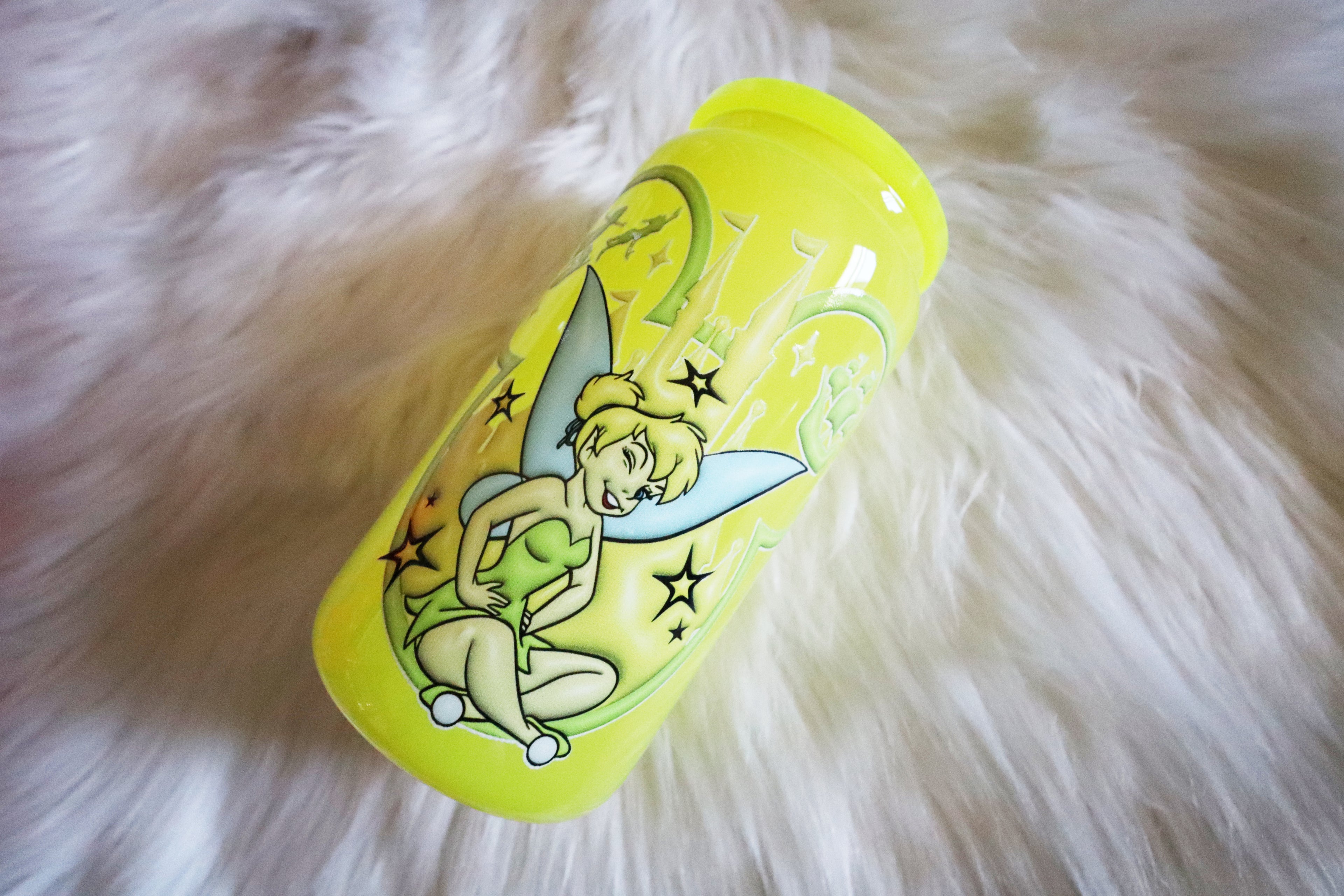12oz Yellow Glass Can Tumbler - Fairy