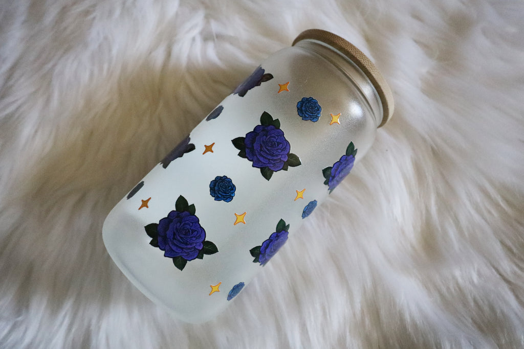 12oz Glass Can Tumbler - Shit Show