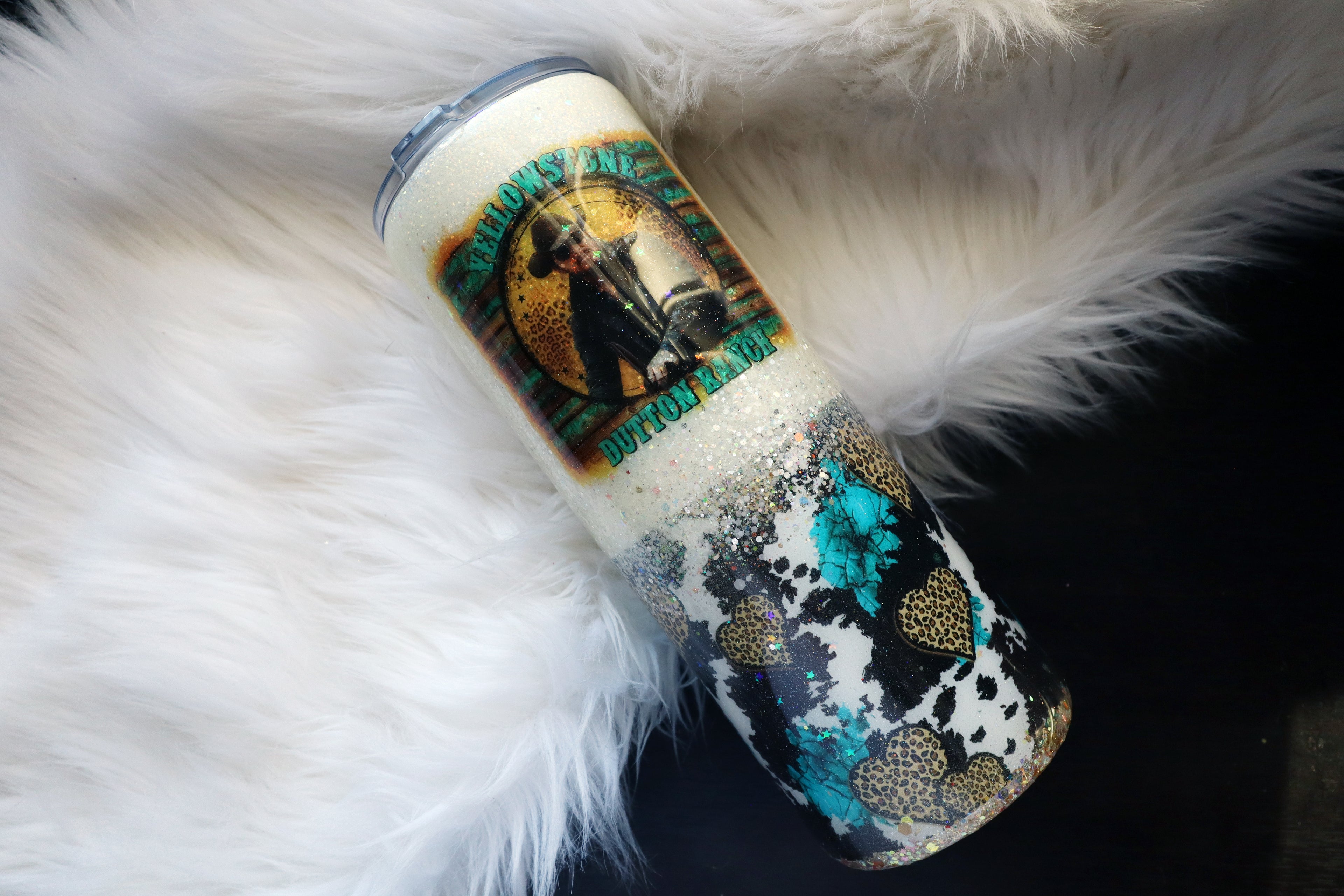 24oz Stainless Steel Tumbler - Dutton Ranch