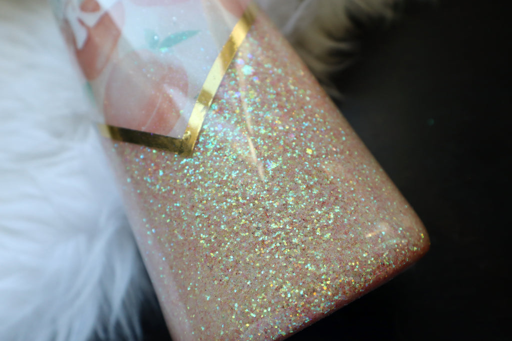 24oz Stainless Steel Tumbler - Peachy Effin Keen