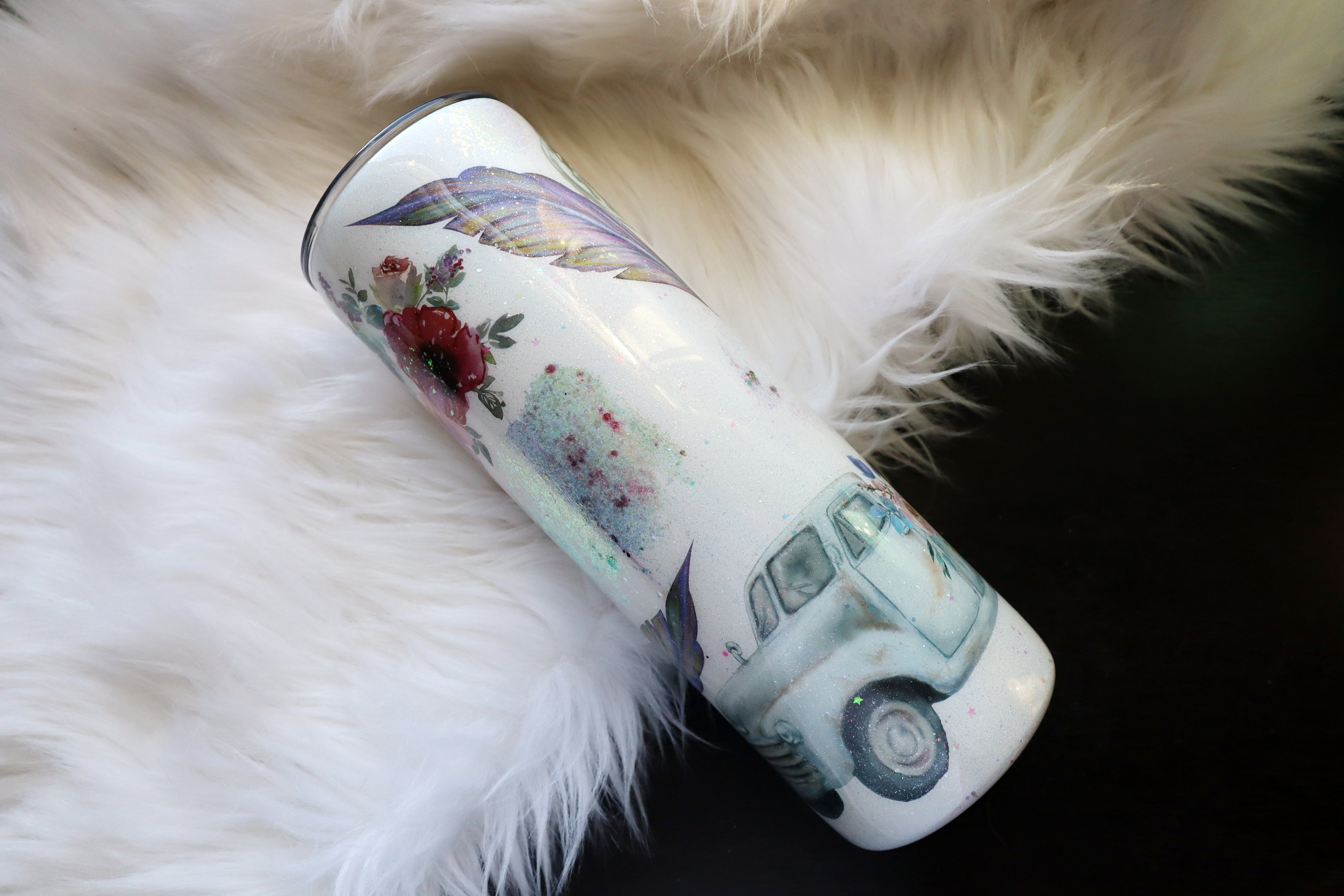 20oz Stainless Steel Tumbler - Bless Your Heart