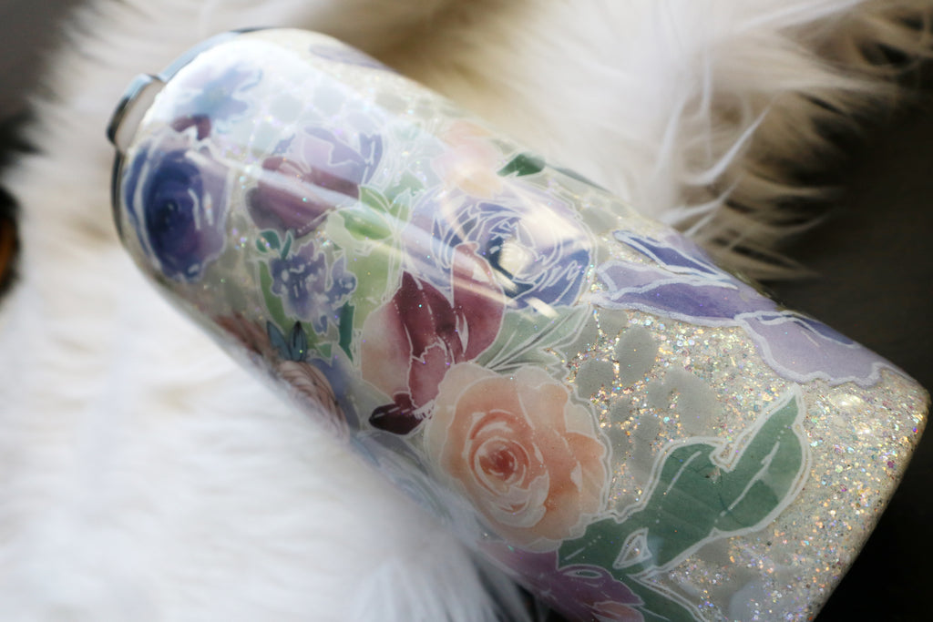 22oz Stainless Steel Tumbler - Surviving Out of Spite