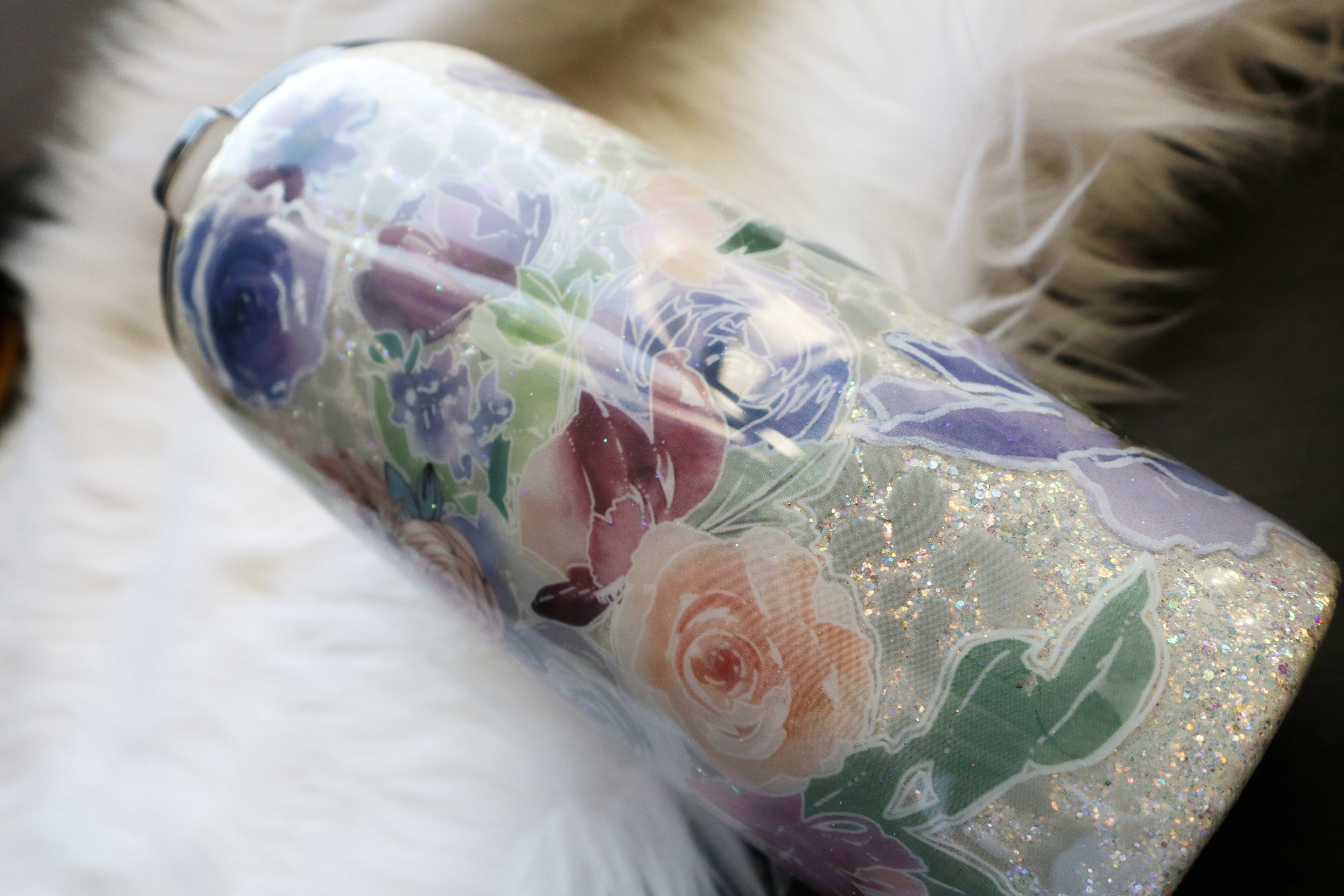 22oz Stainless Steel Tumbler - Surviving Out of Spite