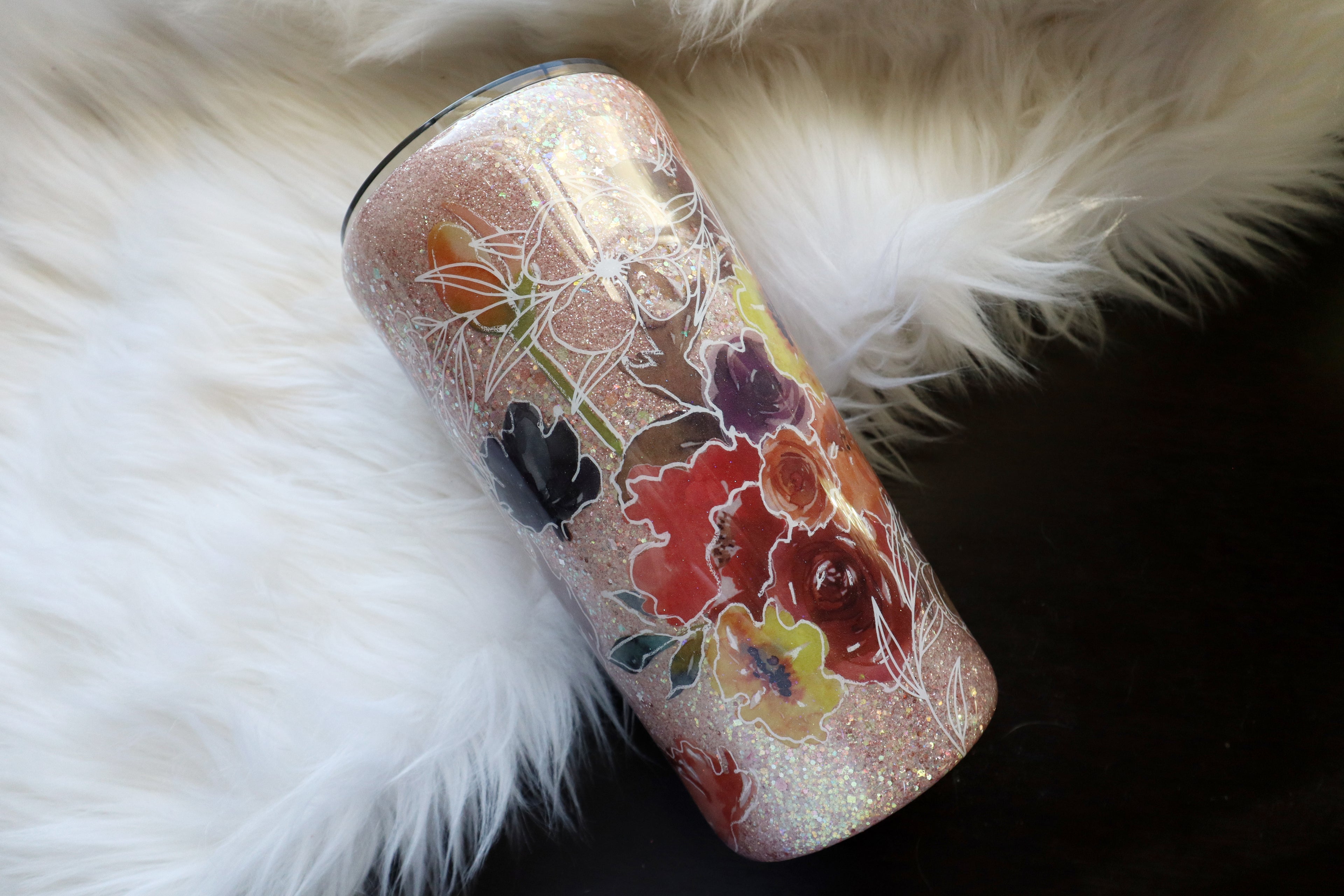 22oz Stainless Steel Tumbler - Trust Your Wings