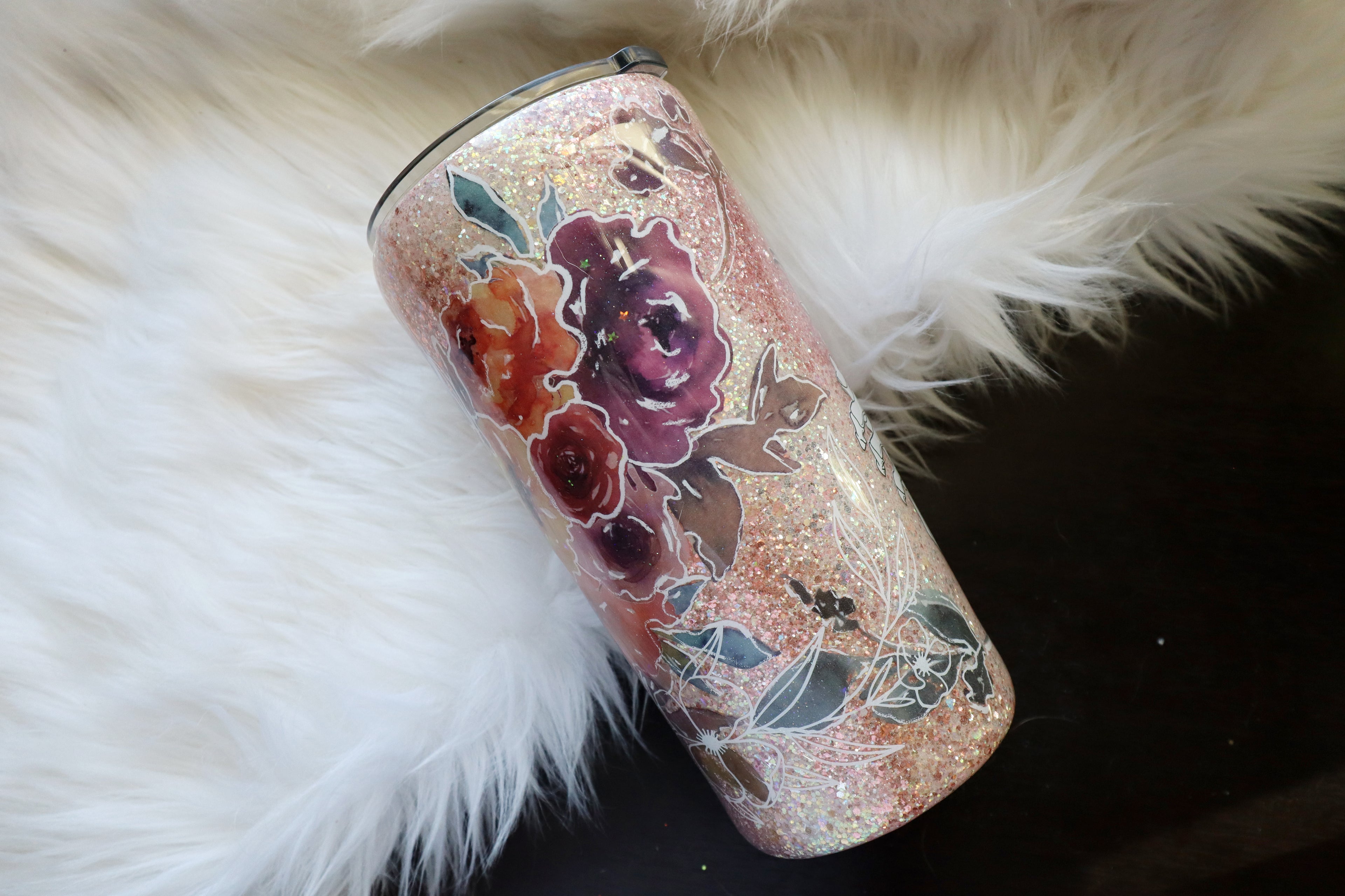 22oz Stainless Steel Tumbler - Trust Your Wings