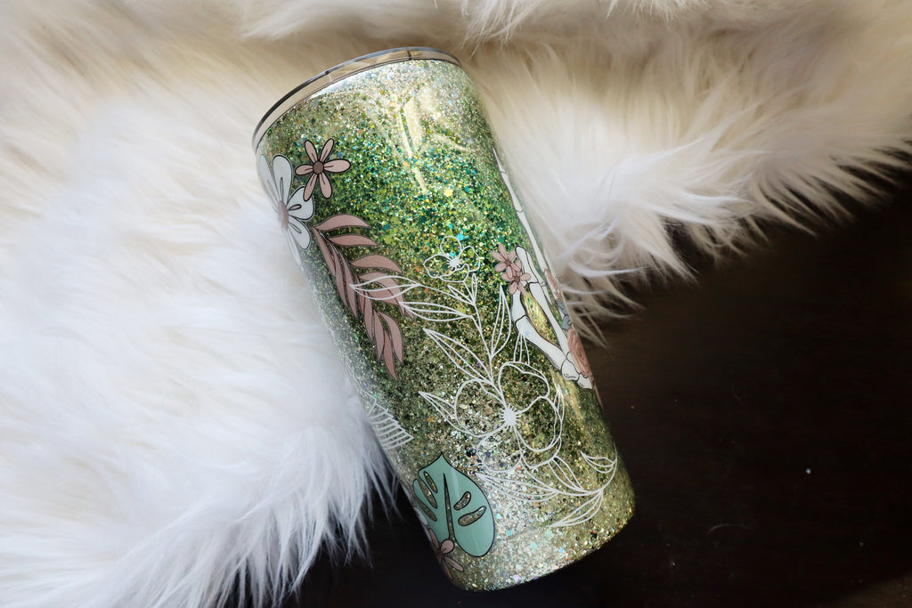 20oz Stainless Steel Tumbler - Thick Thighs