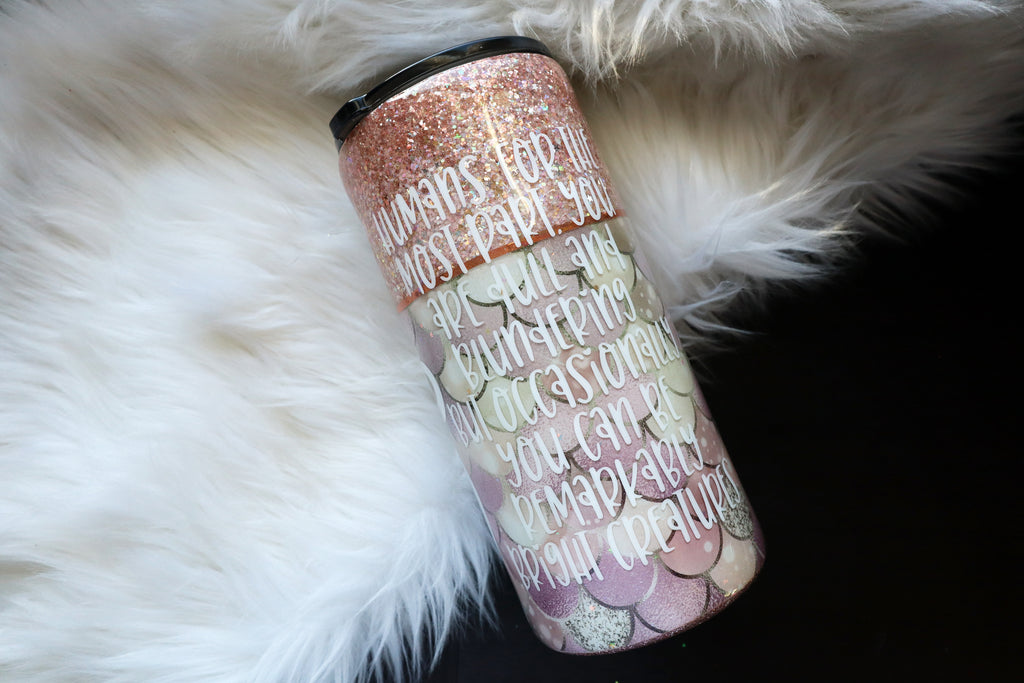 32oz Stainless Steel Tumbler - Remarkably Bright Creatures