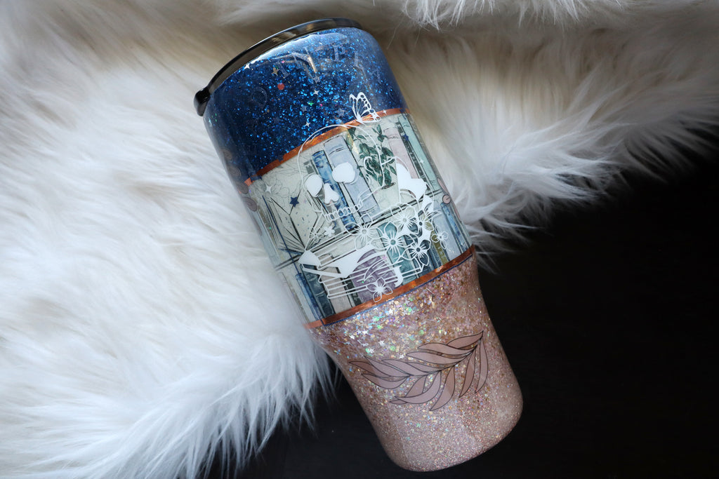 32oz Stainless Steel Tumbler - Read In Peace