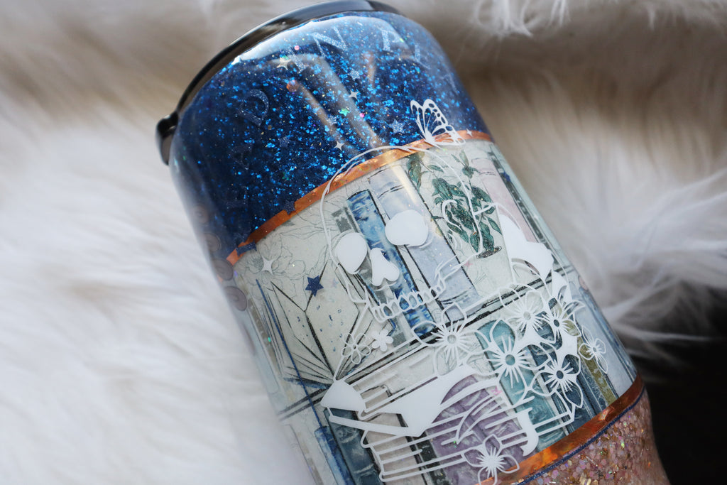 32oz Stainless Steel Tumbler - Read In Peace