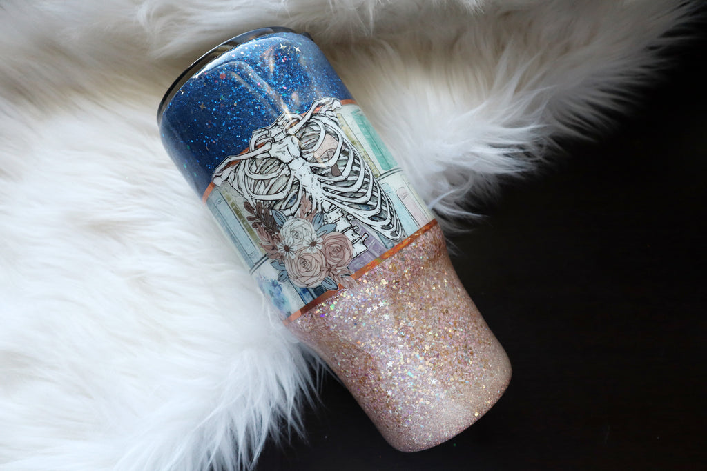 32oz Stainless Steel Tumbler - Read In Peace