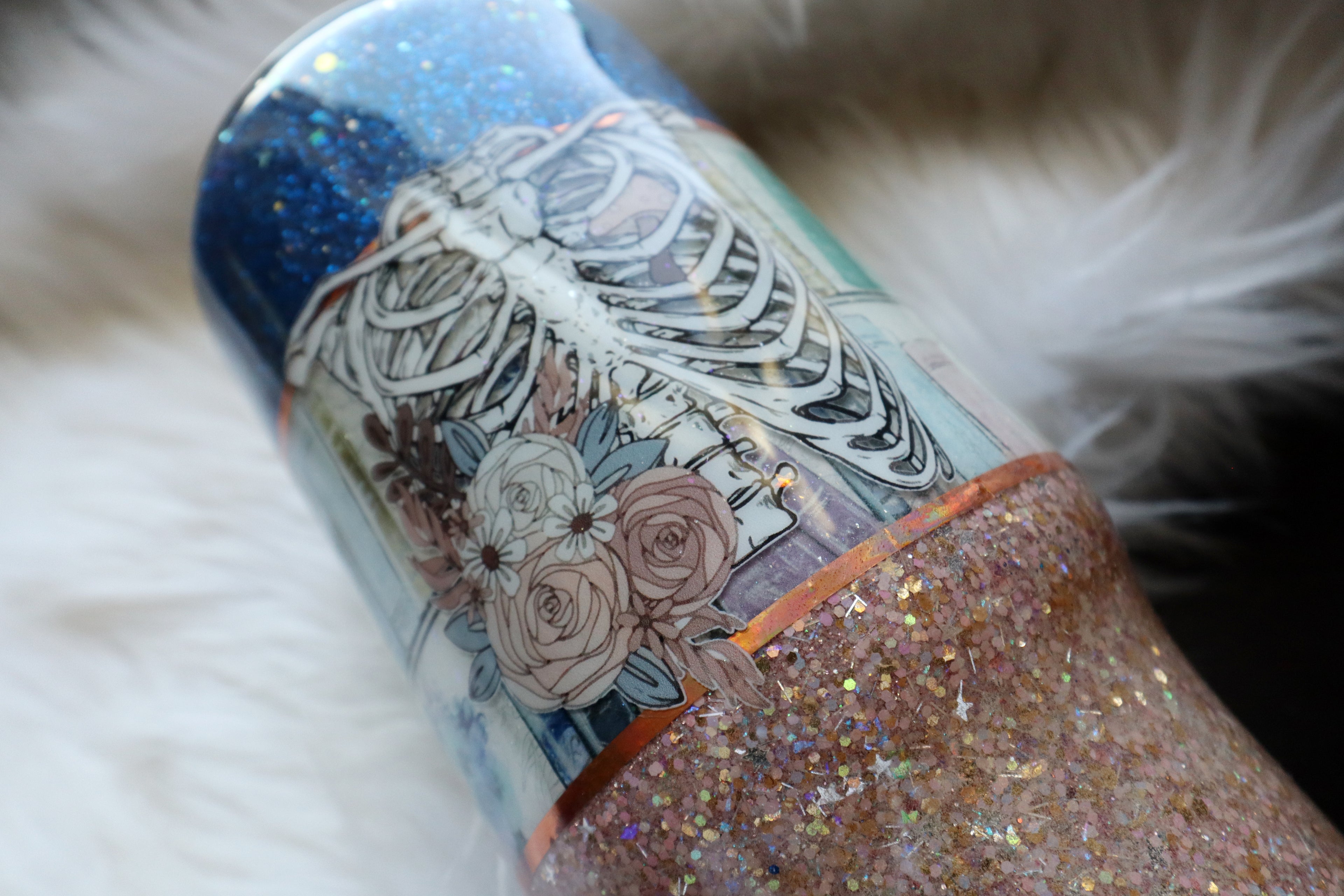 32oz Stainless Steel Tumbler - Read In Peace