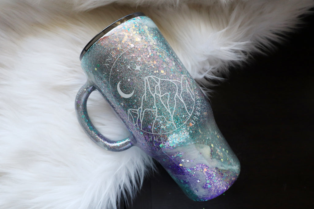 32oz Stainless Steel Tumbler - Stars Who Listen