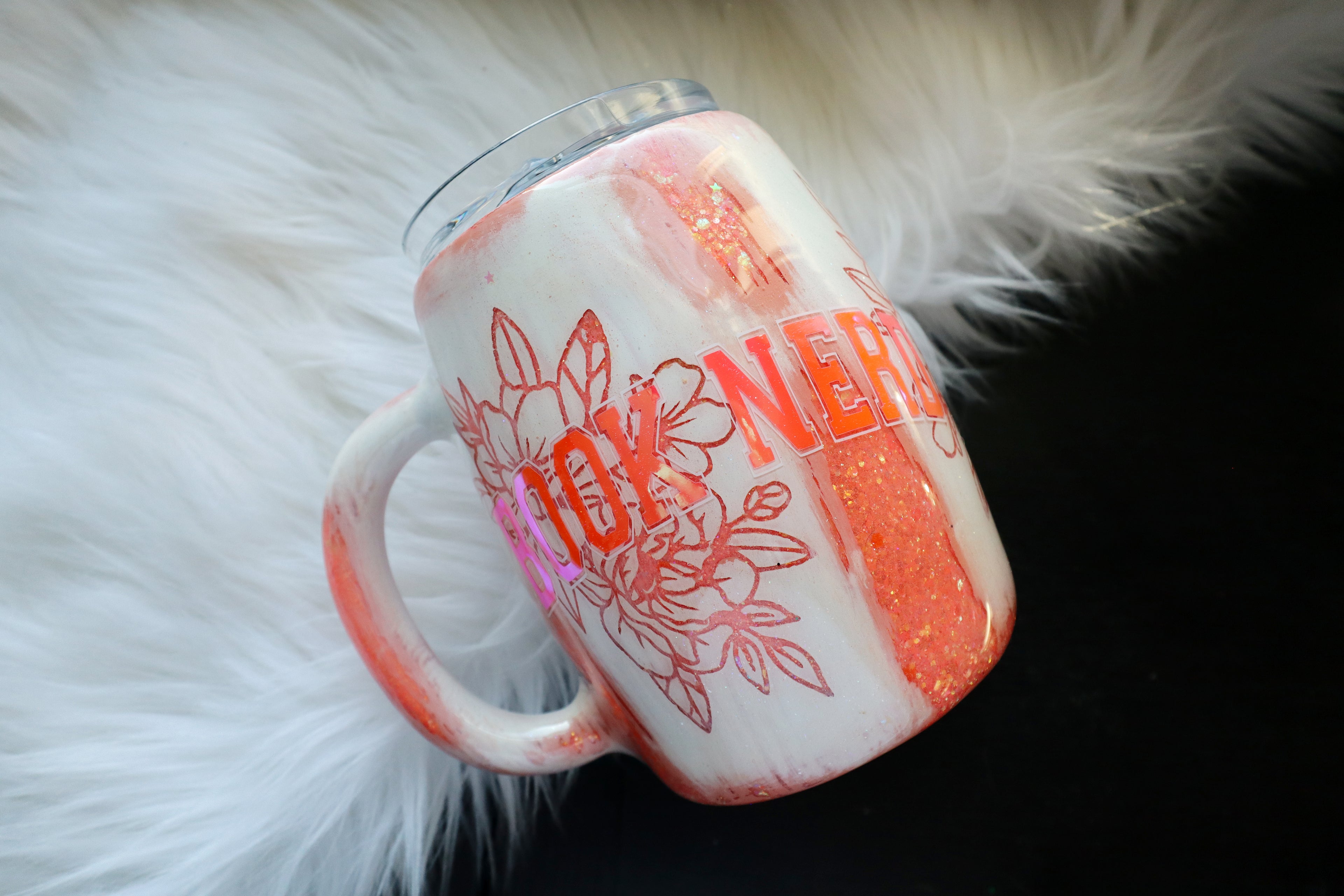 12oz Stainless Steel Tumbler - Mug - Book Nerd