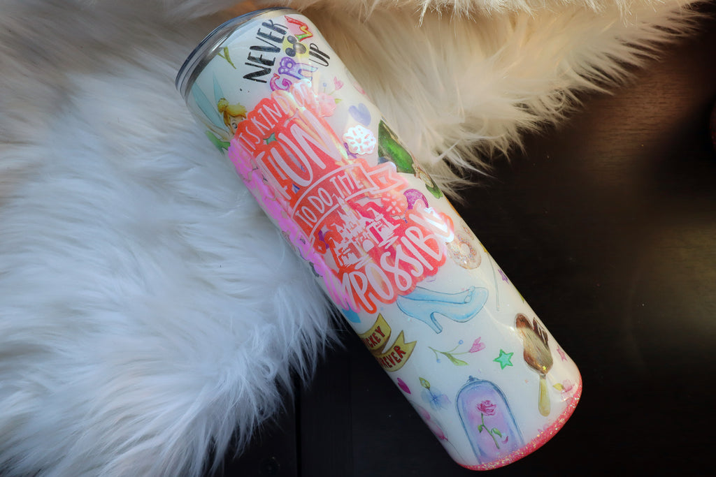 30oz Stainless Steel Tumbler - Fun to Do the Impossible