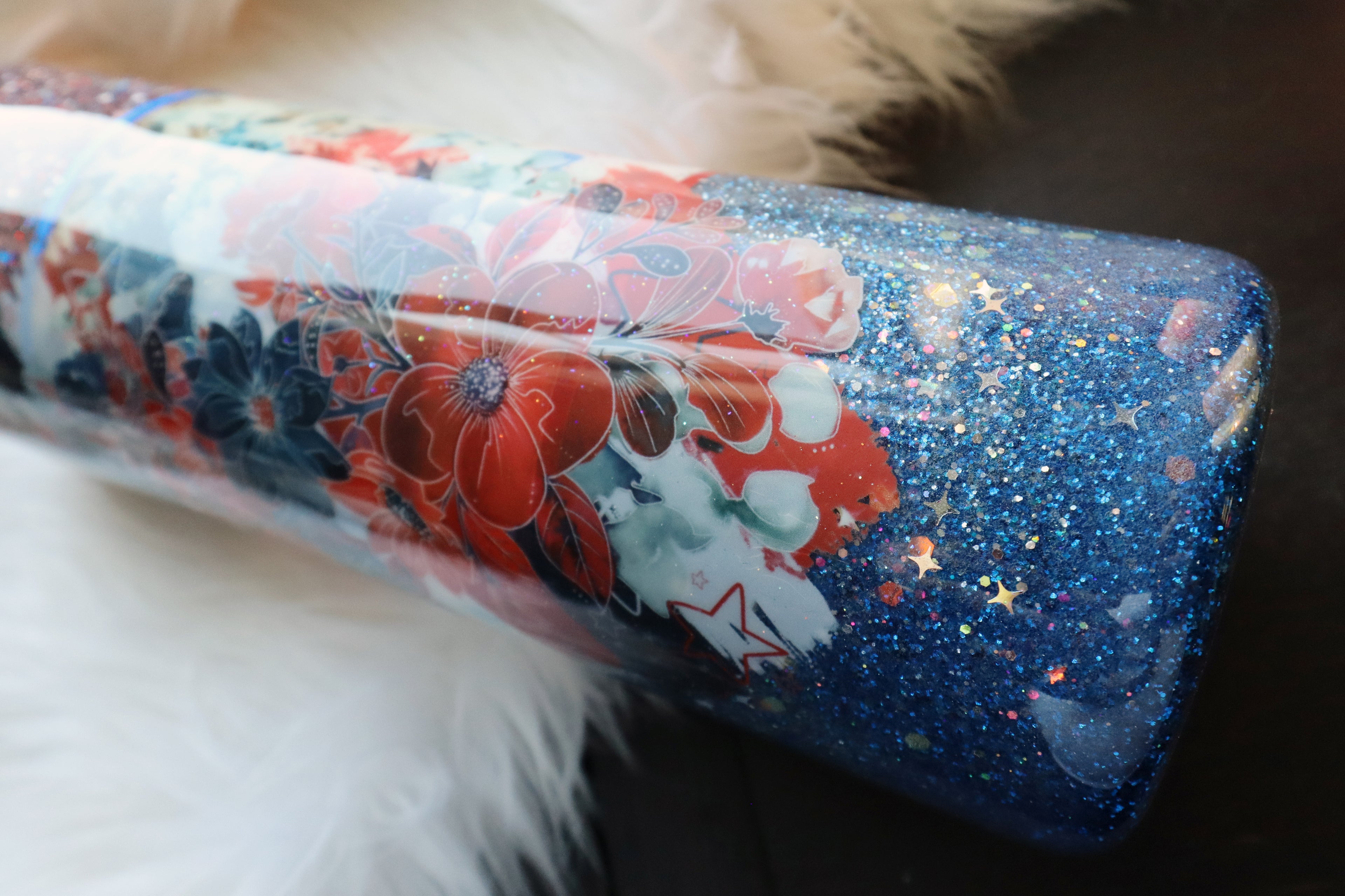 30oz Stainless Steel Tumbler - Beautiful Crazy