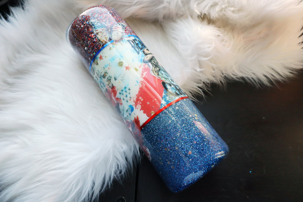 30oz Stainless Steel Tumbler - Beautiful Crazy