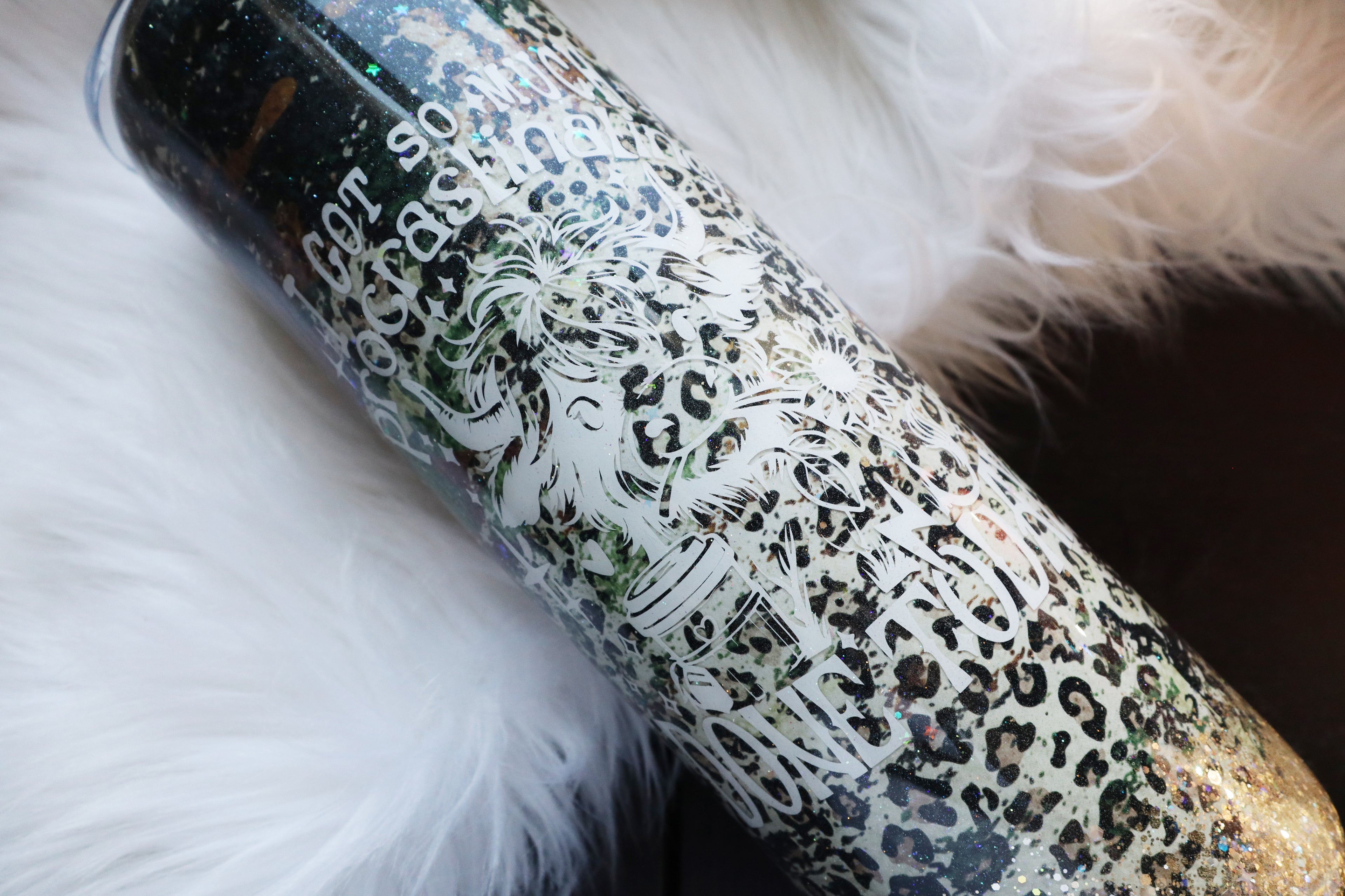 30oz Stainless Steel Tumbler - Got So Much Procrastinating Done