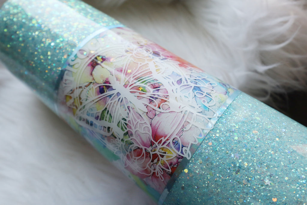 30oz Stainless Steel Tumbler - Antisocial Butterfly