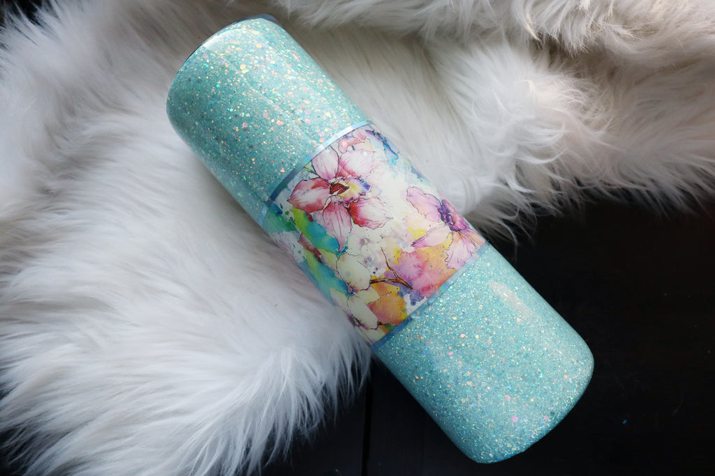 30oz Stainless Steel Tumbler - Antisocial Butterfly