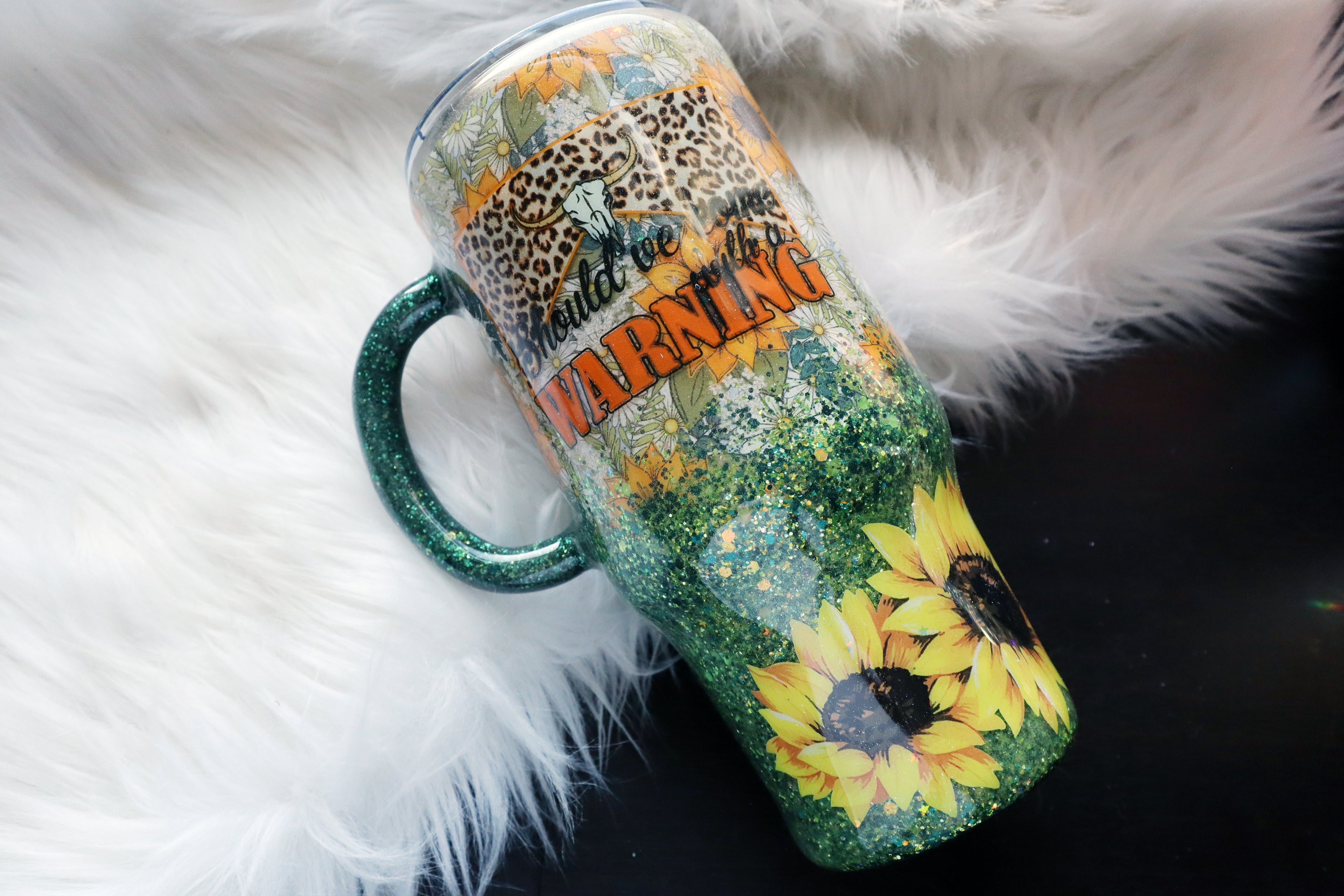 20oz Stainless Steel Tumbler - Mug - Should've Come With a Warning