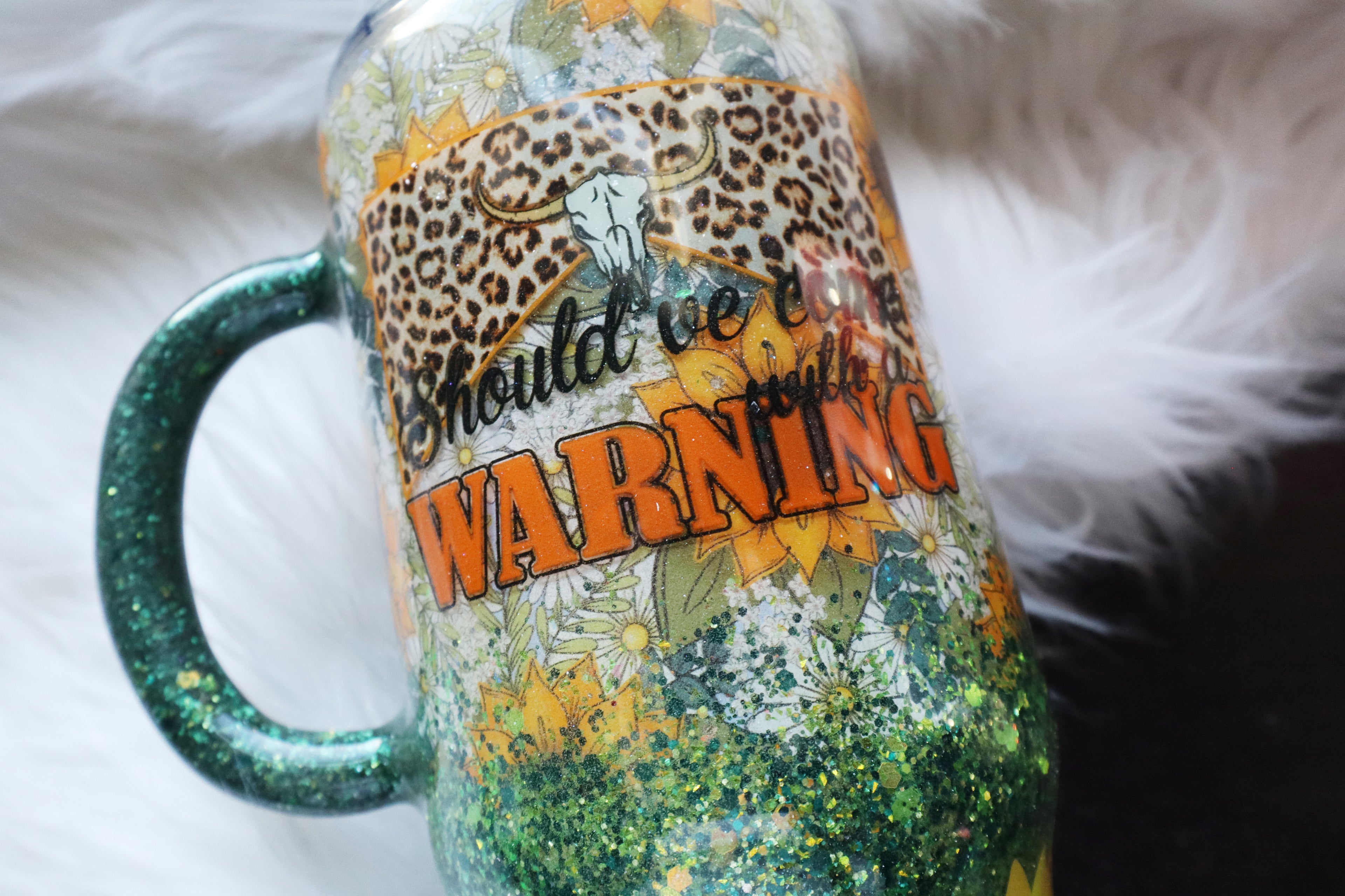 20oz Stainless Steel Tumbler - Mug - Should've Come With a Warning