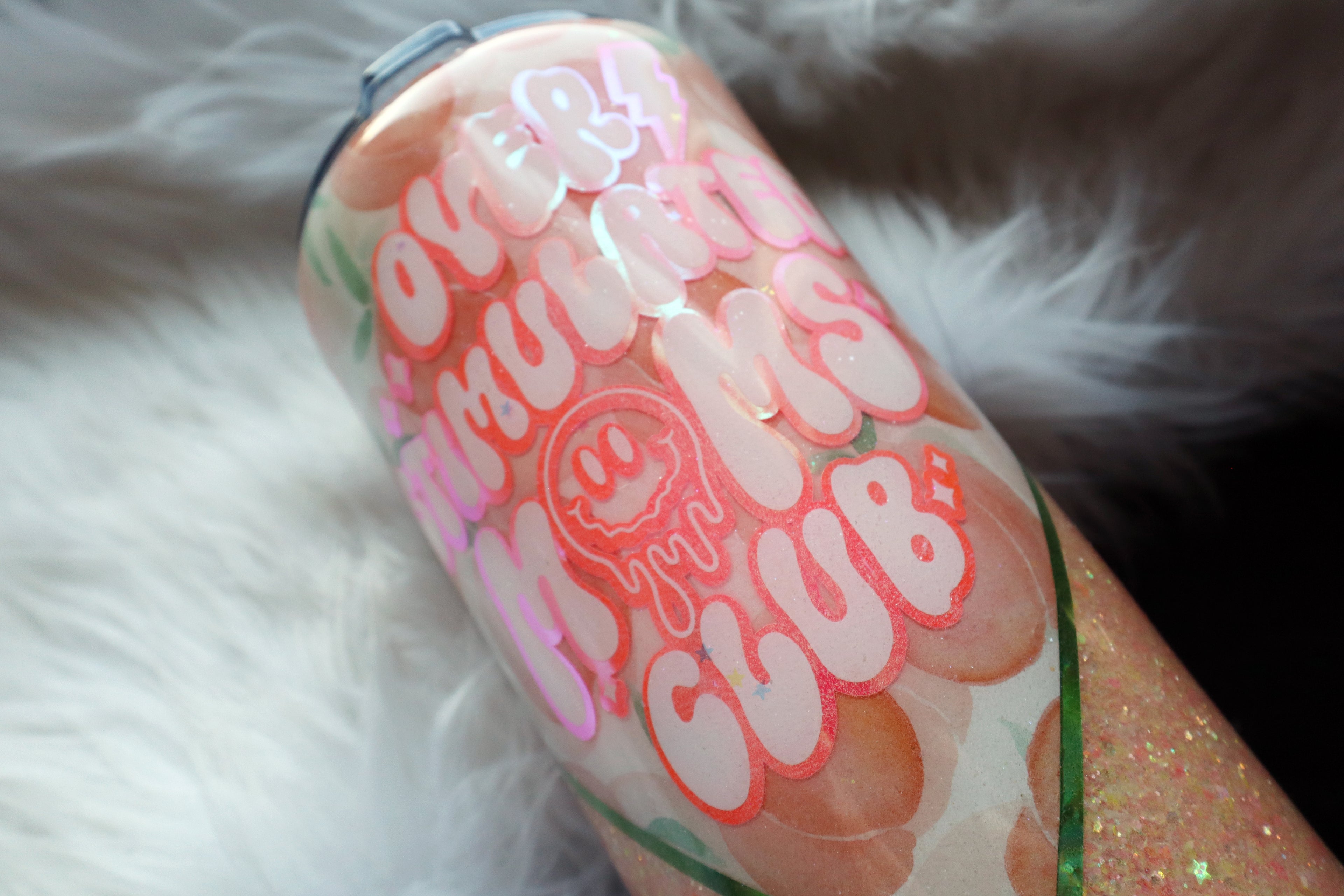 22oz Stainless Steel Tumbler - Overstimulated Moms Club