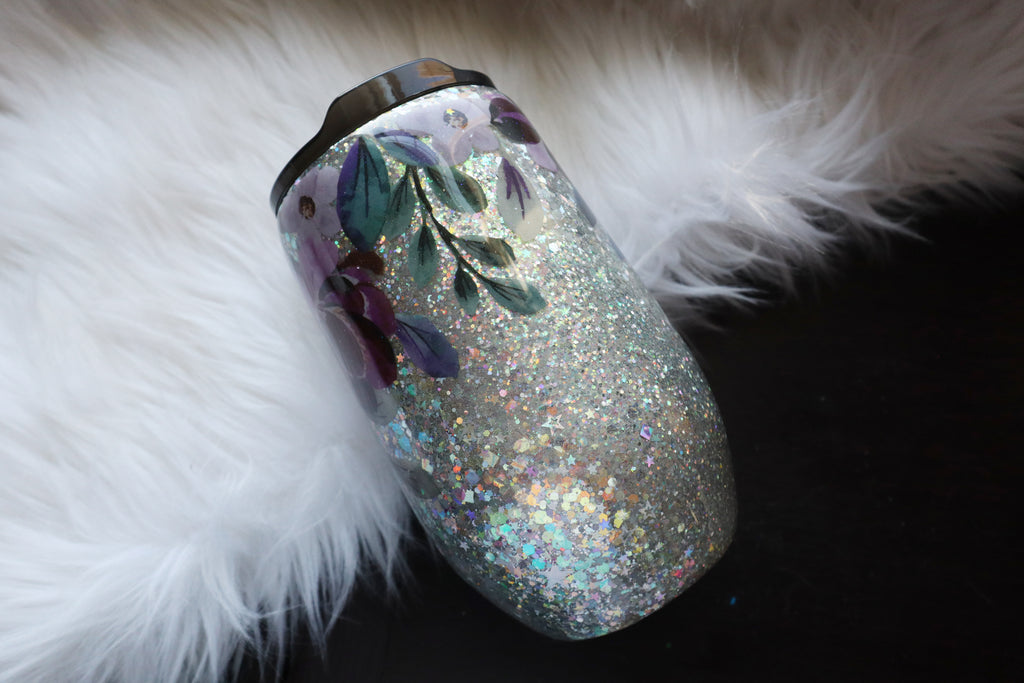 14oz Stainless Steel Wine Tumbler - People Give Me the Creeps