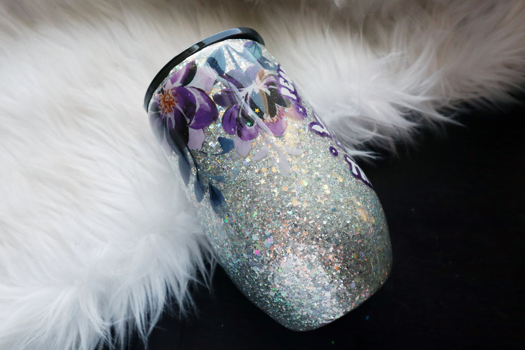 14oz Stainless Steel Wine Tumbler - People Give Me the Creeps