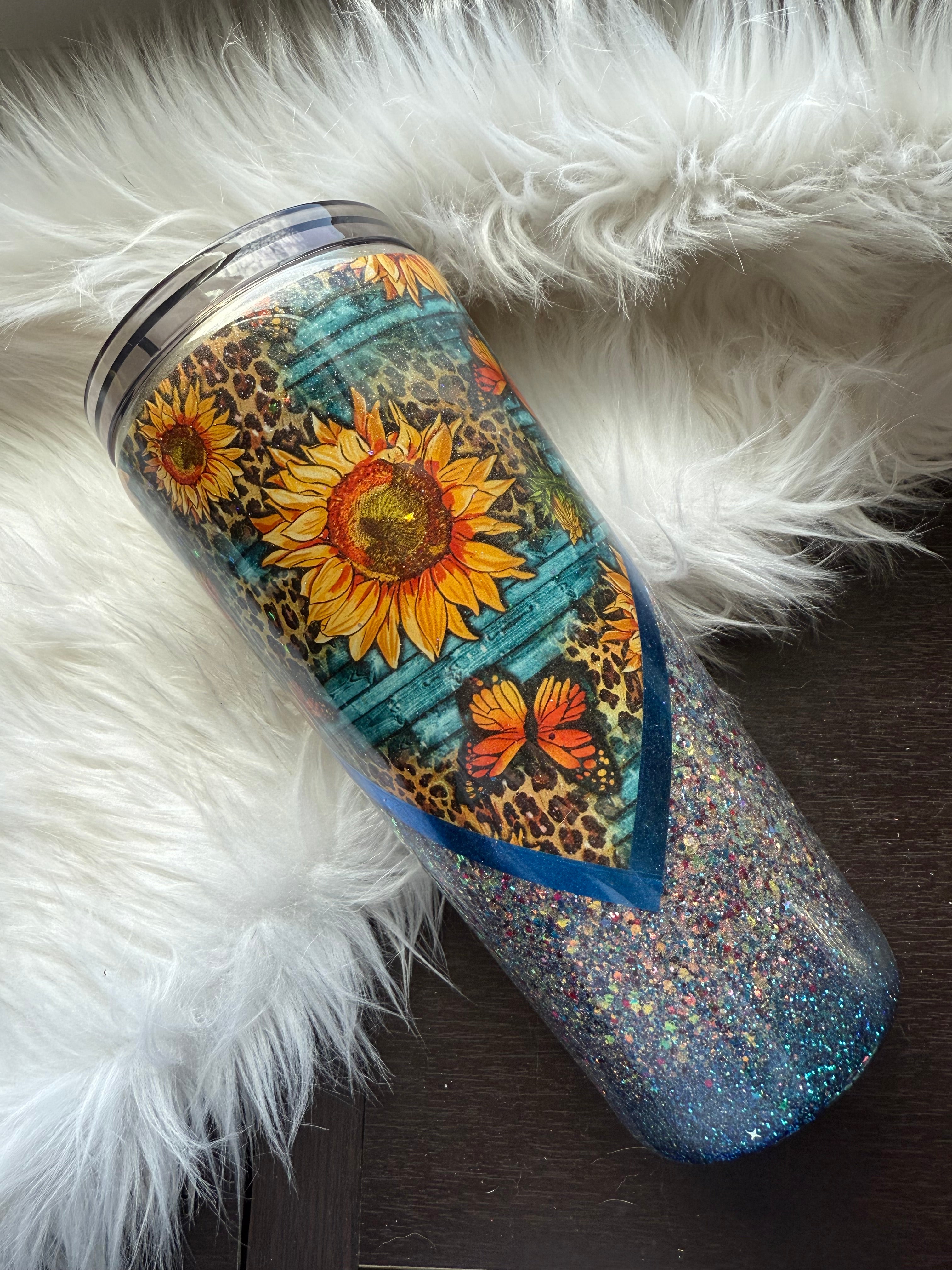 32oz Stainless Steel Tumbler - Stay Wild Moon Child