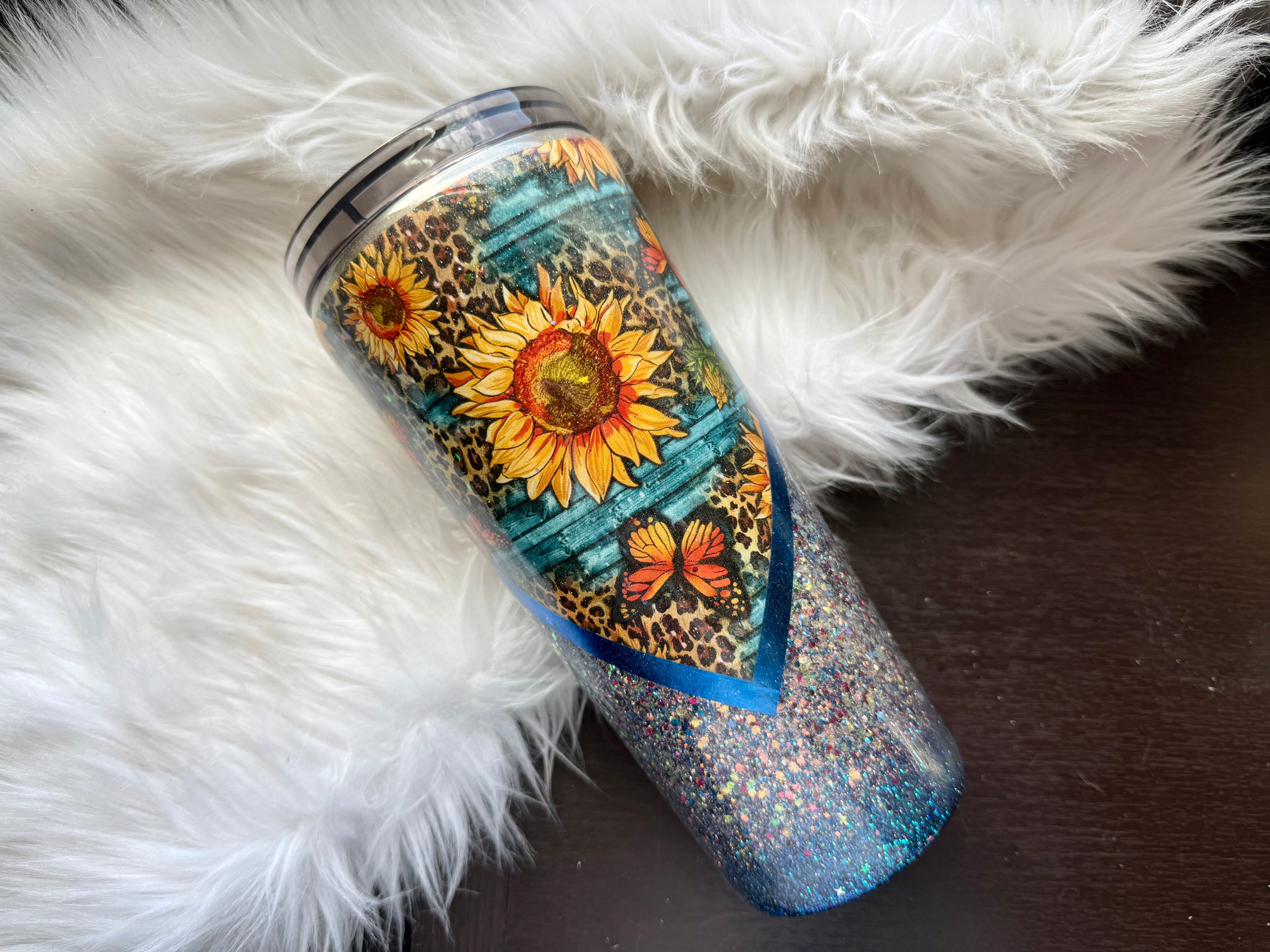 32oz Stainless Steel Tumbler - Stay Wild Moon Child