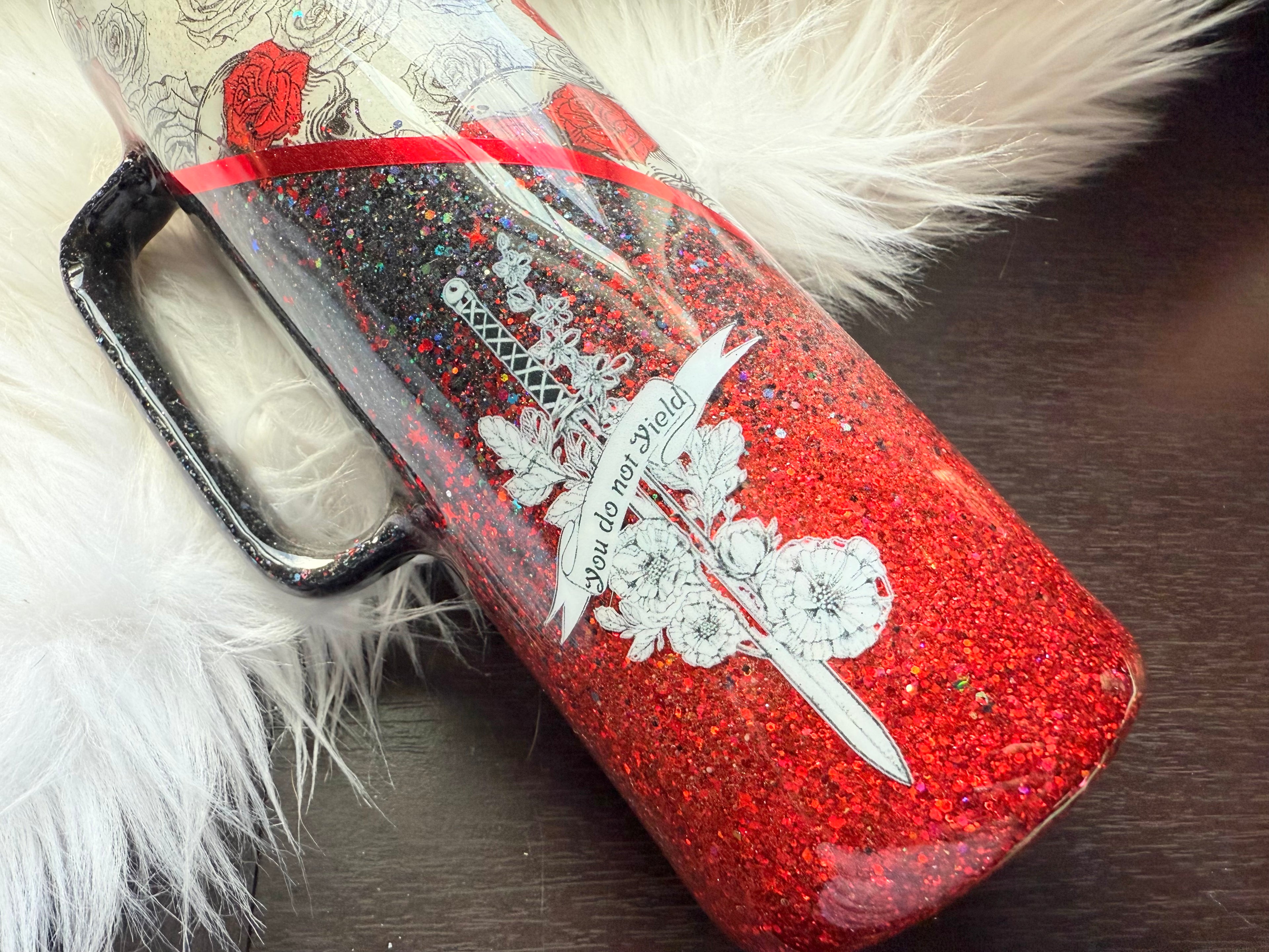 20oz Stainless Steel Tumbler - Hoggdle - You Do Not Yield