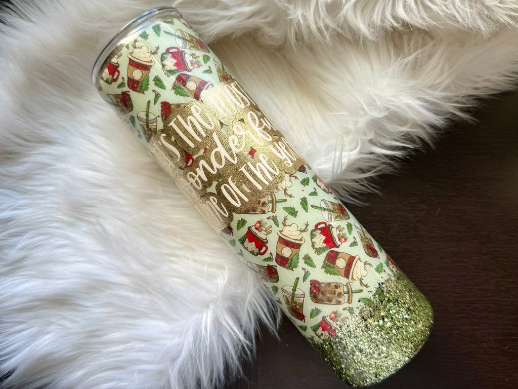 32oz Stainless Steel Tumbler - Most Wonderful Time of the Year