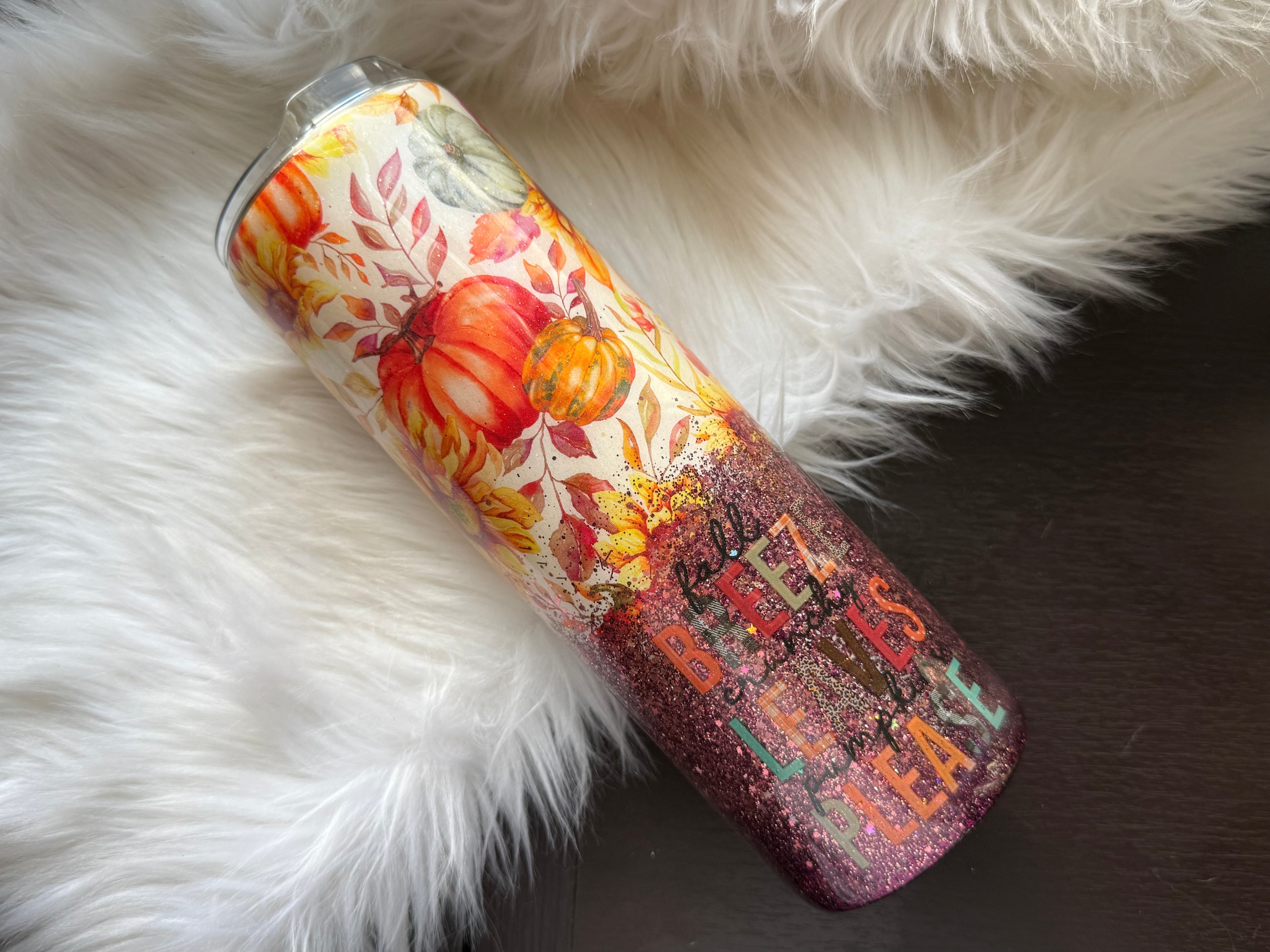 20oz Stainless Steel Tumbler - Fall Breeze