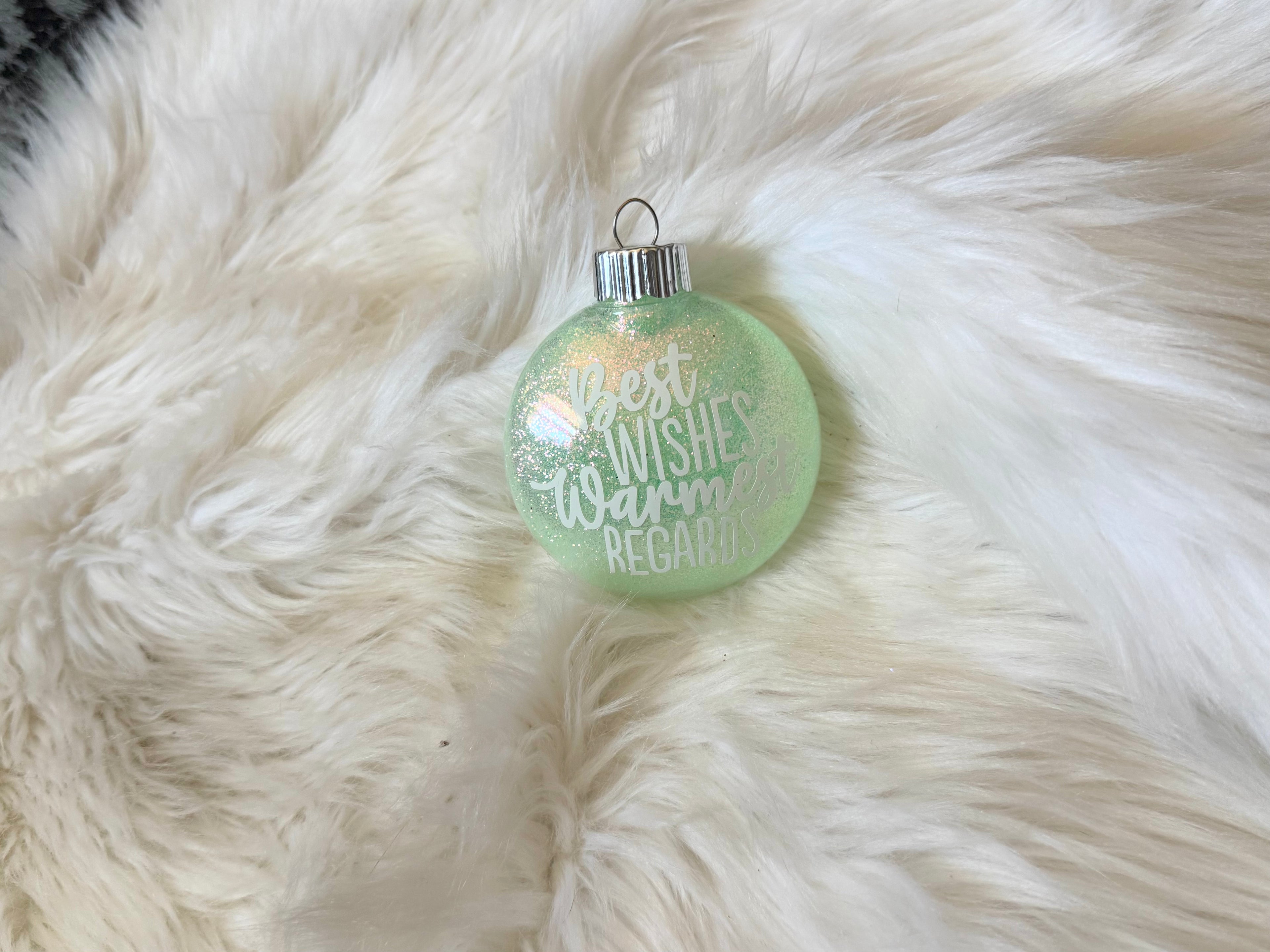 Best Wishes, Warmest Regards Ornament