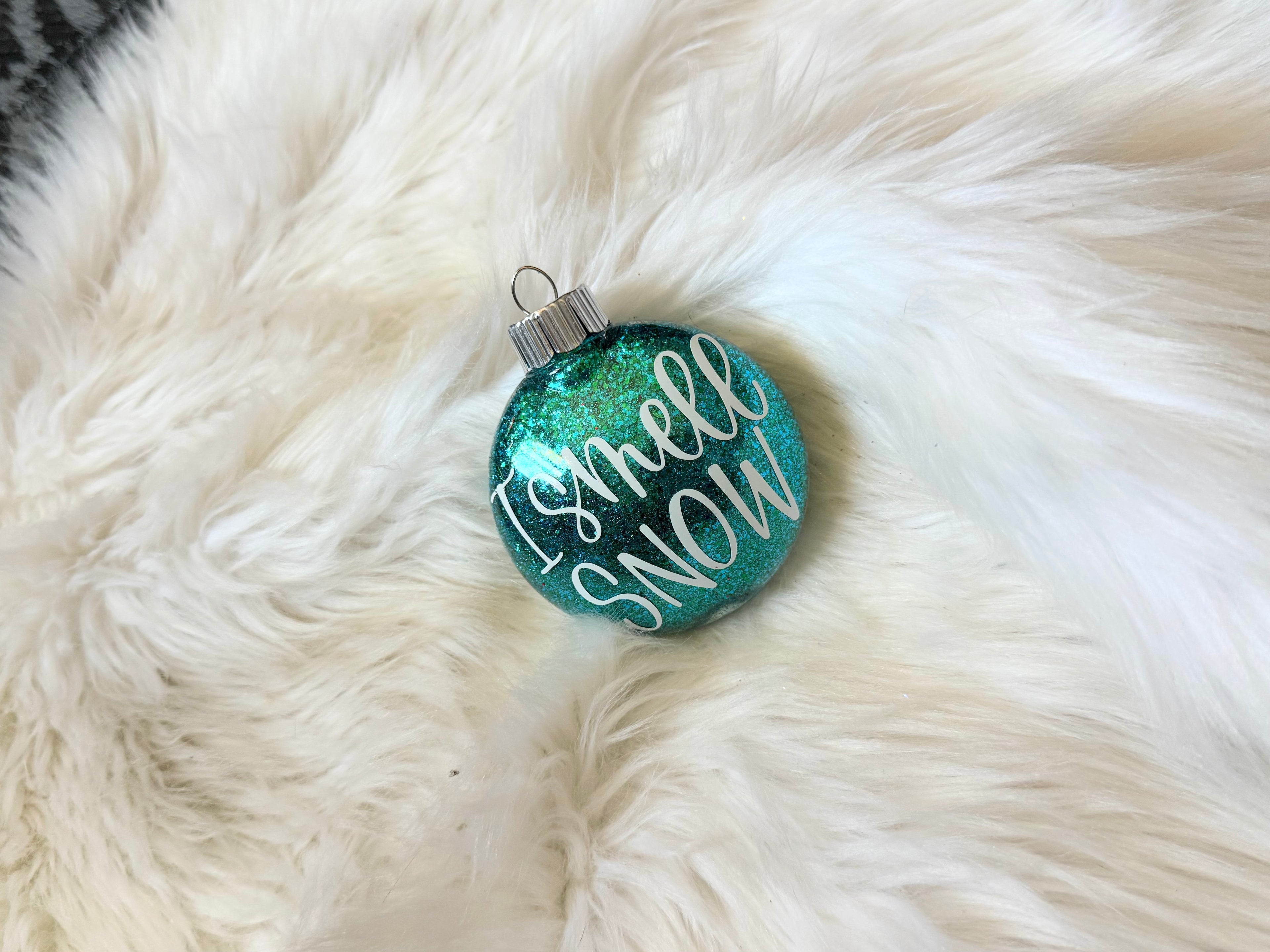 I Smell Snow Ornament