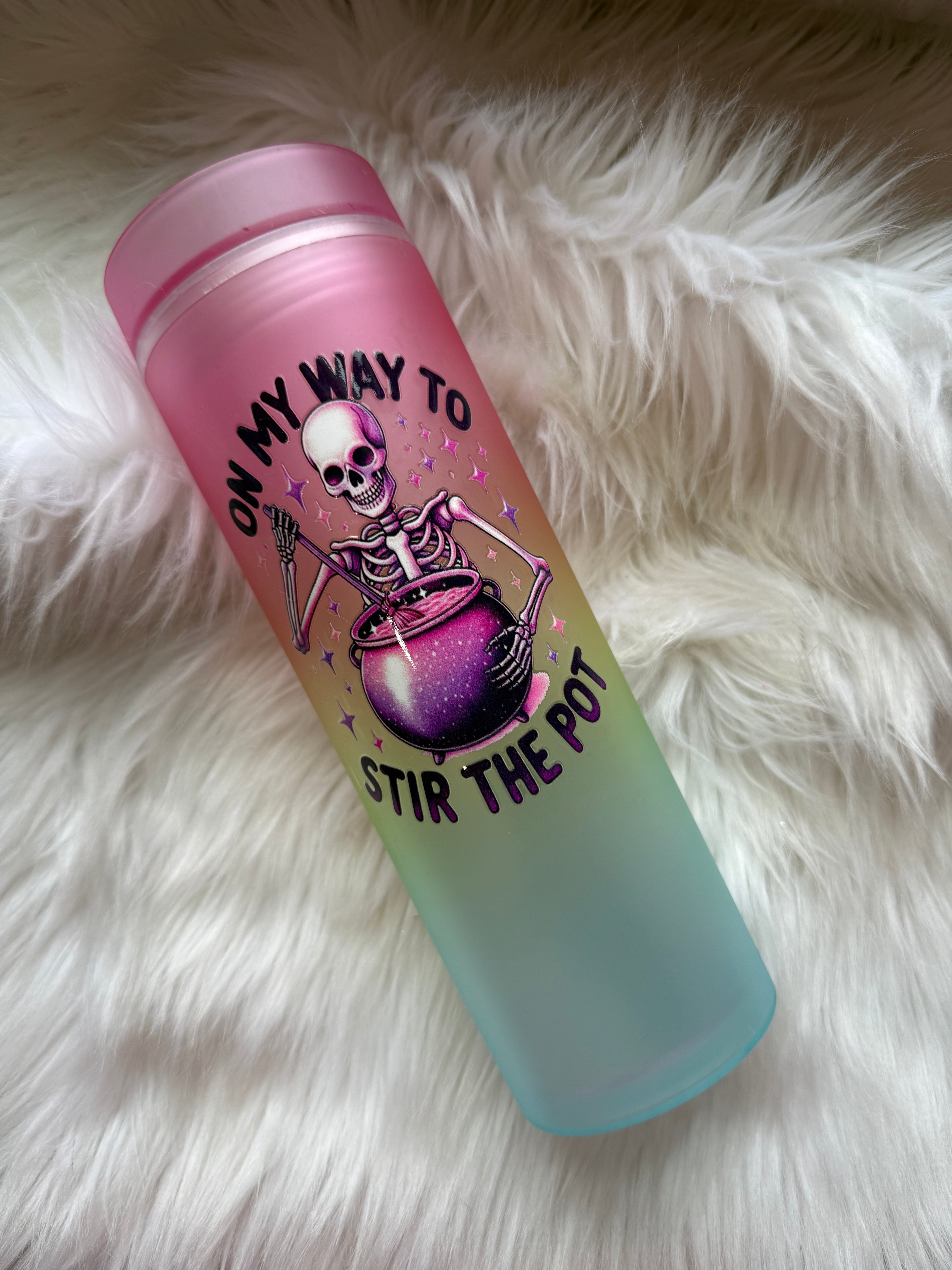 16oz Skinny Acrylic Tumbler - Stir the Pot