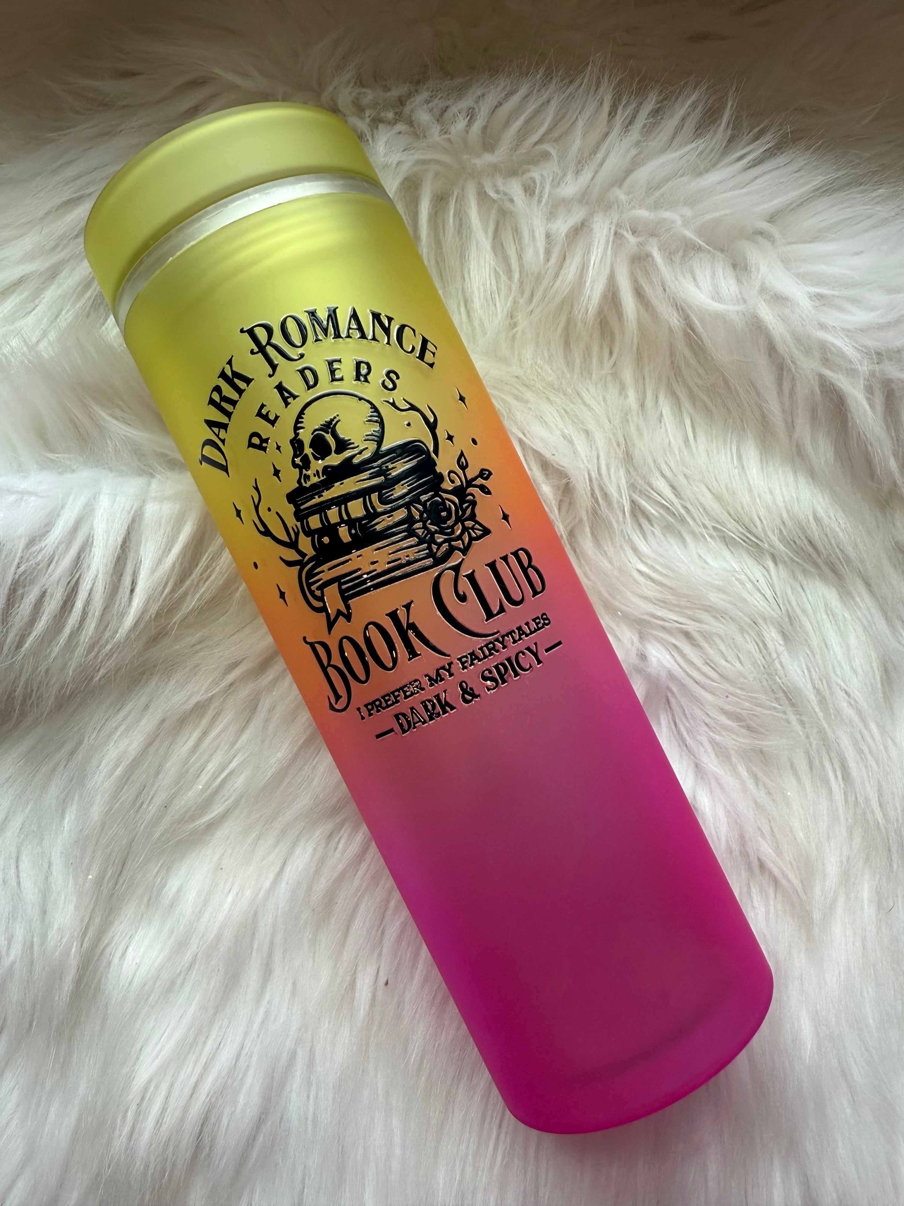 16oz Skinny Acrylic Tumbler - Dark Romance Readers